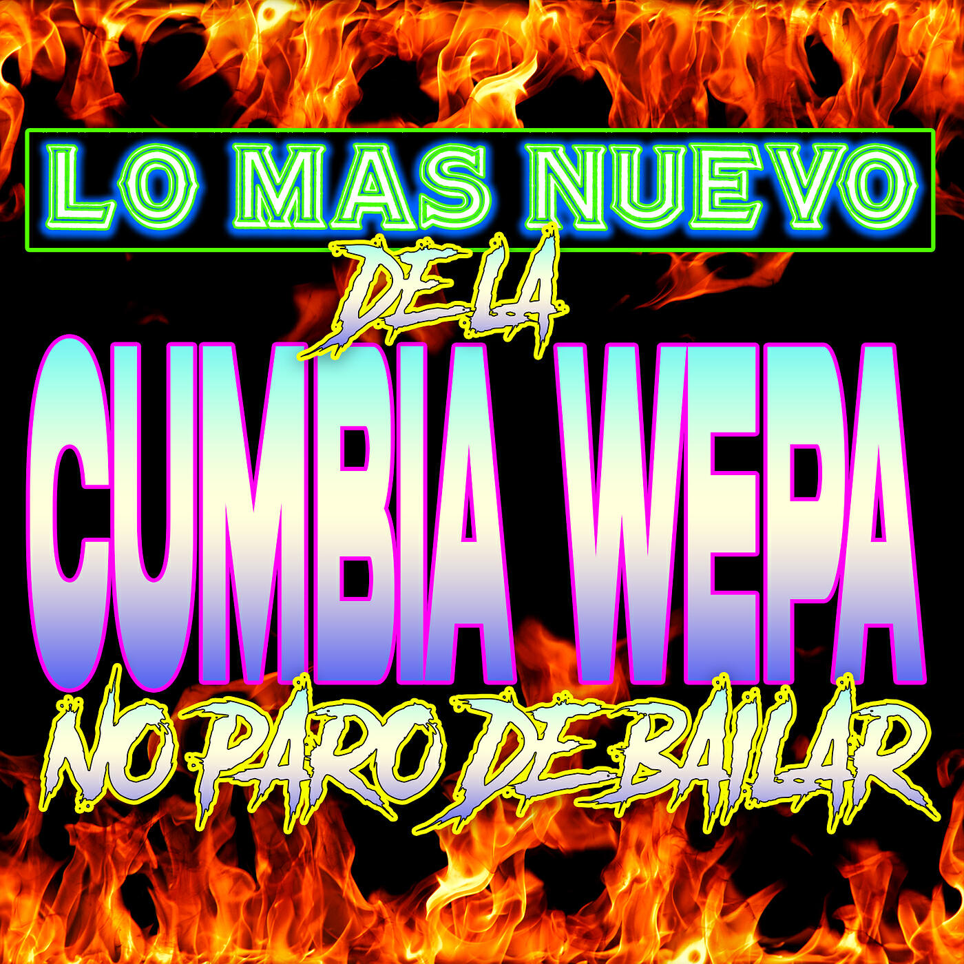 Релиз Lo Mas Nuevo De La Cumbia Wepa No Paro De Bailar