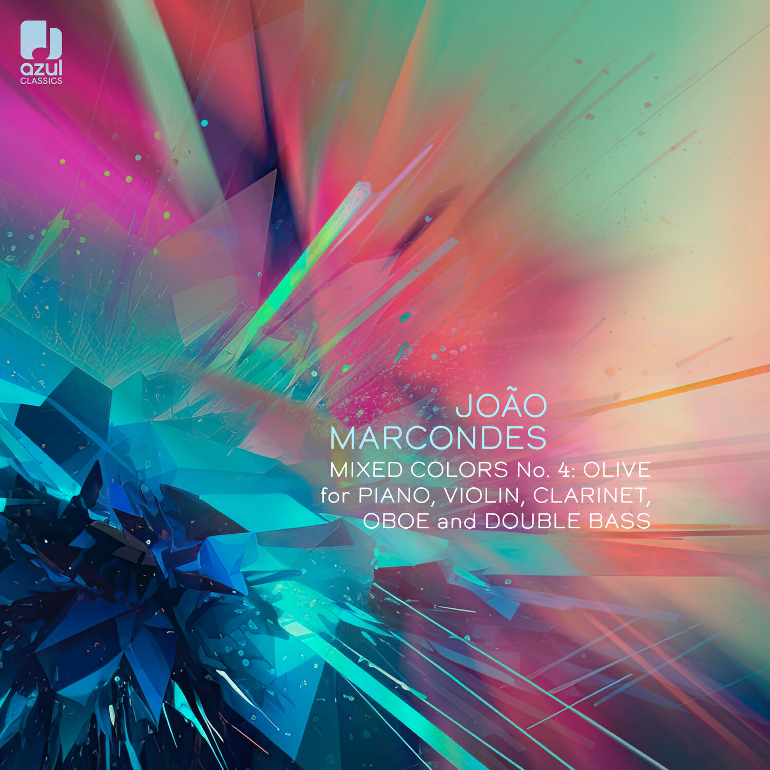Релиз Marcondes: Mixed Colors No. 4: Olive for Piano, Violin, Clarinet, Oboe and Double Bass