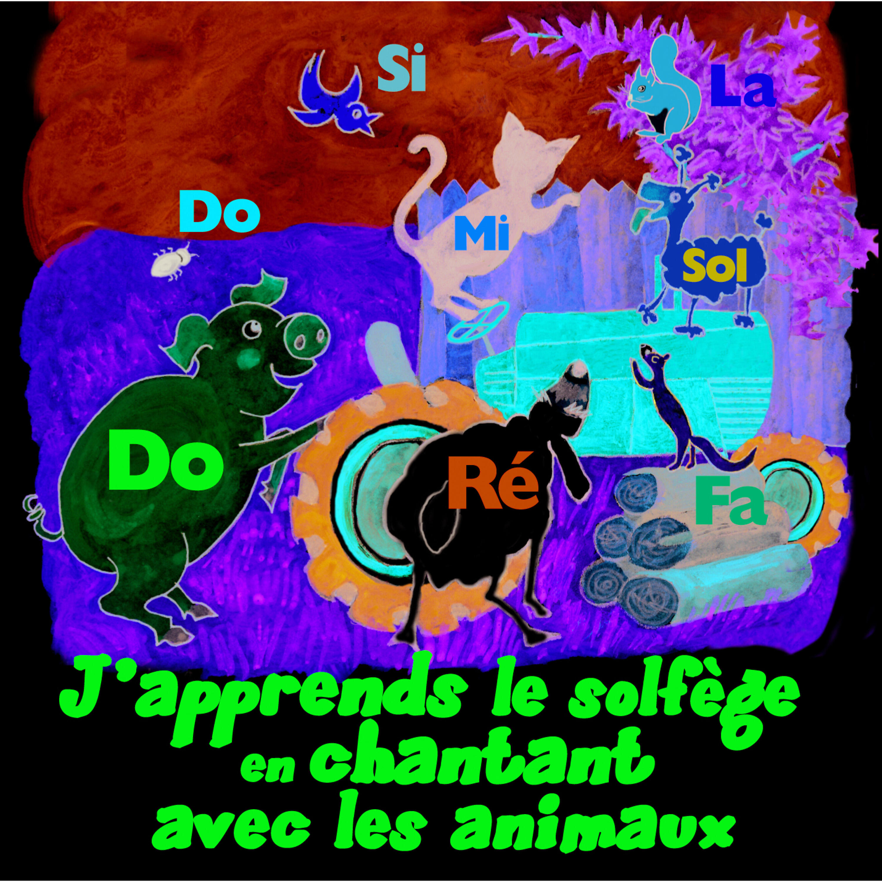 Релиз J'apprends le solfège en chantant avec les animaux