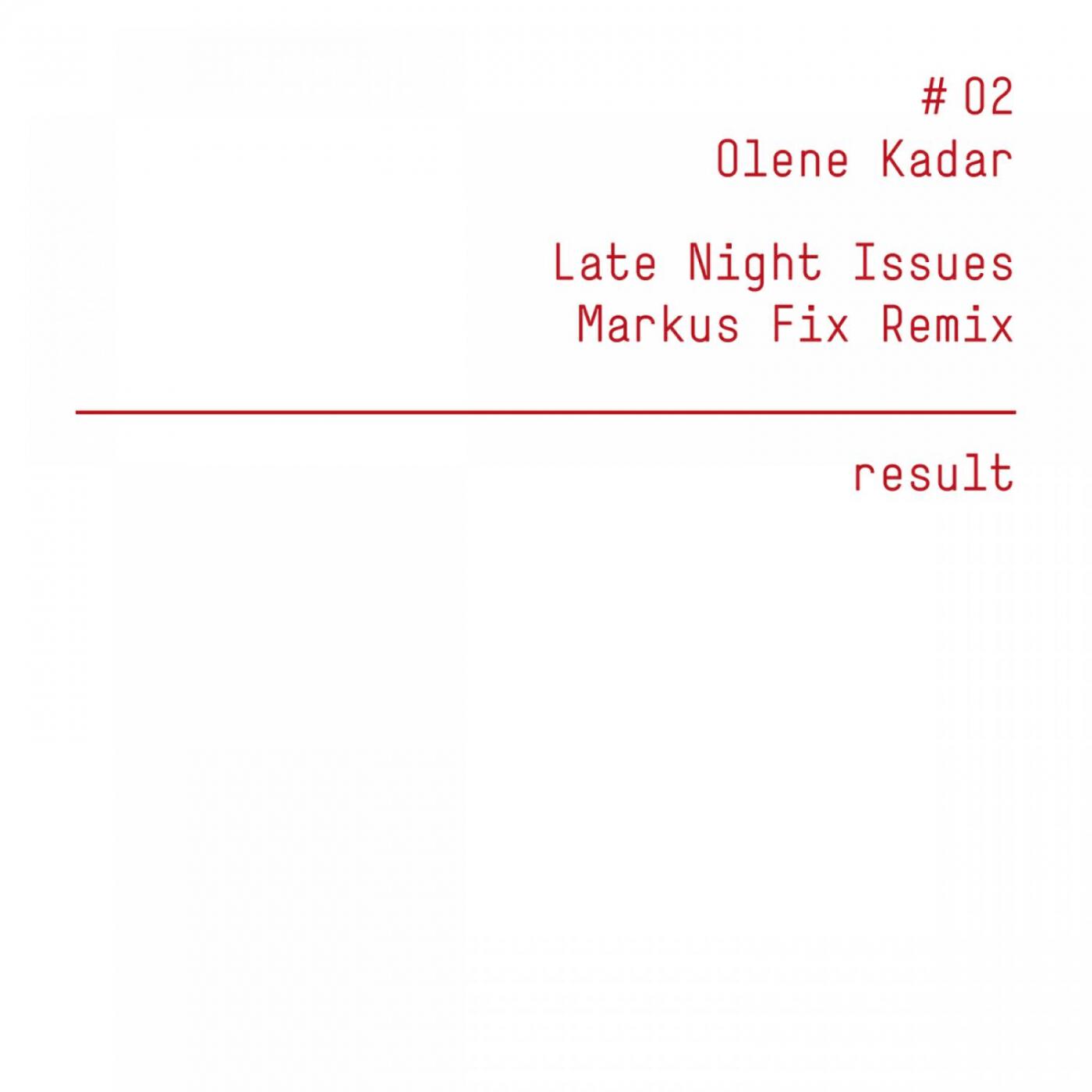 Релиз Late Night Issues