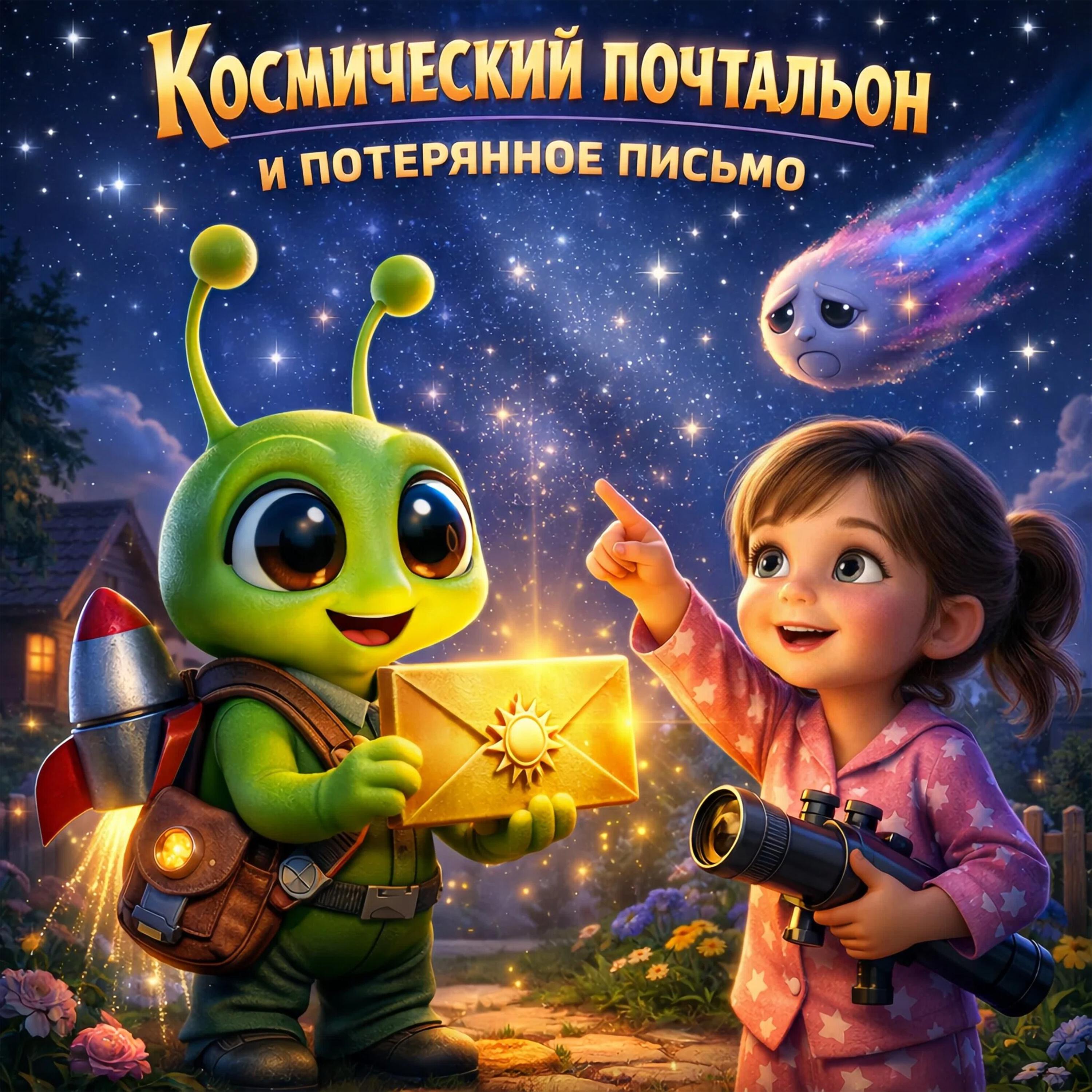Релиз Космический почтальон и потерянное письмо (Детская сказка)