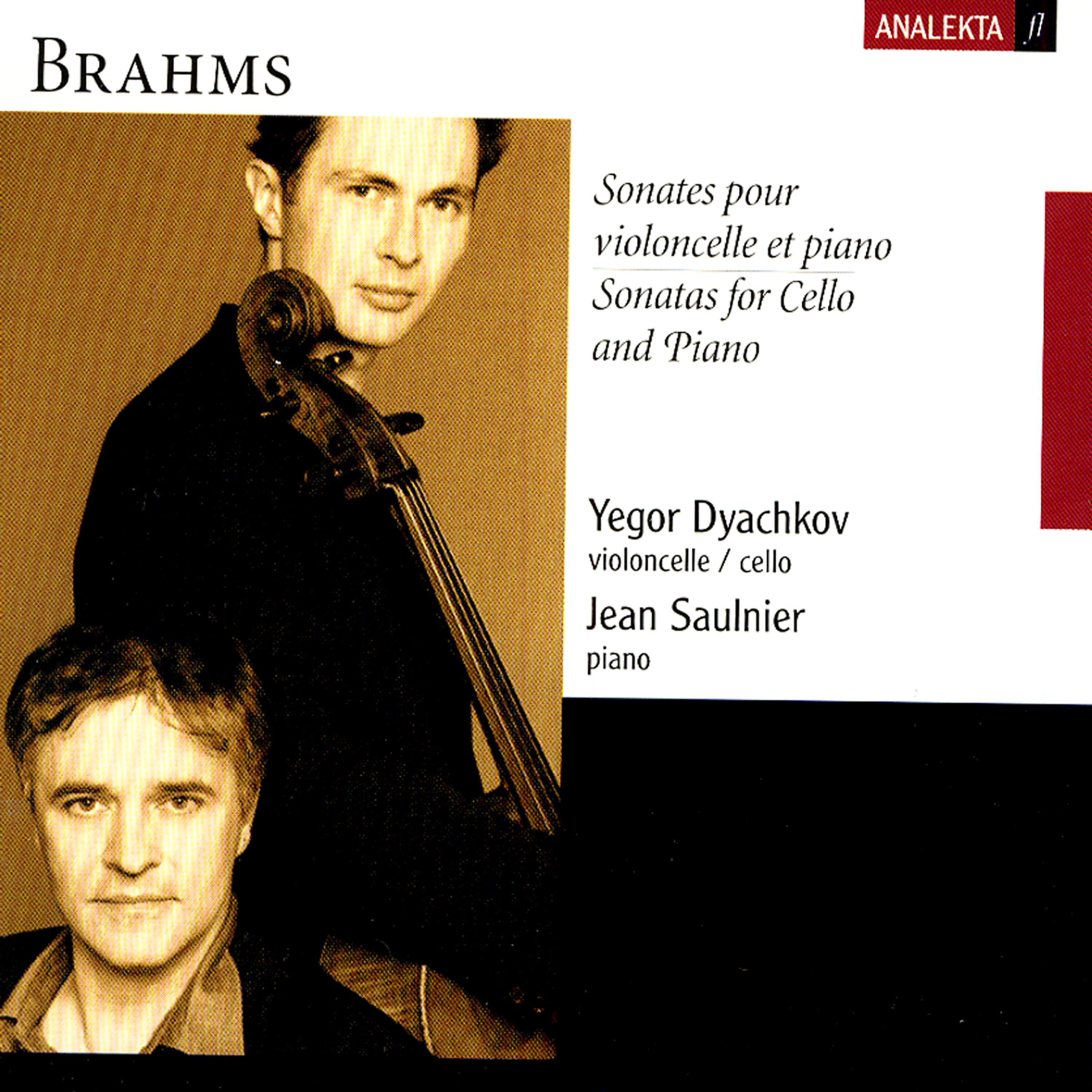 Релиз Brahms: Sonatas For Cello And Piano