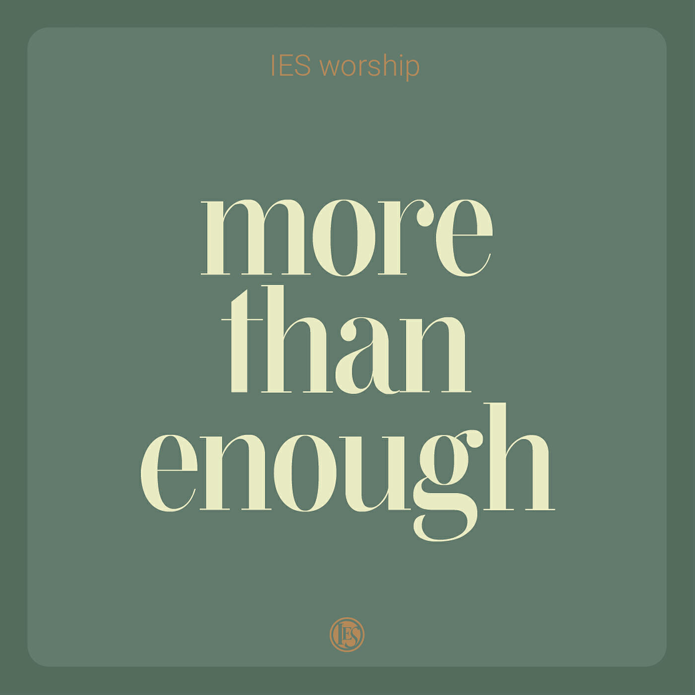 Релиз More Than Enough