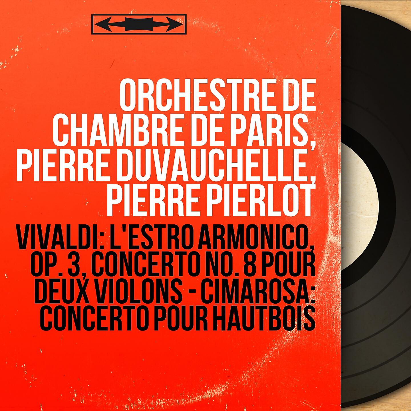 Релиз Vivaldi: L'estro armonico, Op. 3, Concerto No. 8 pour deux violons - Cimarosa: Concerto pour hautbois