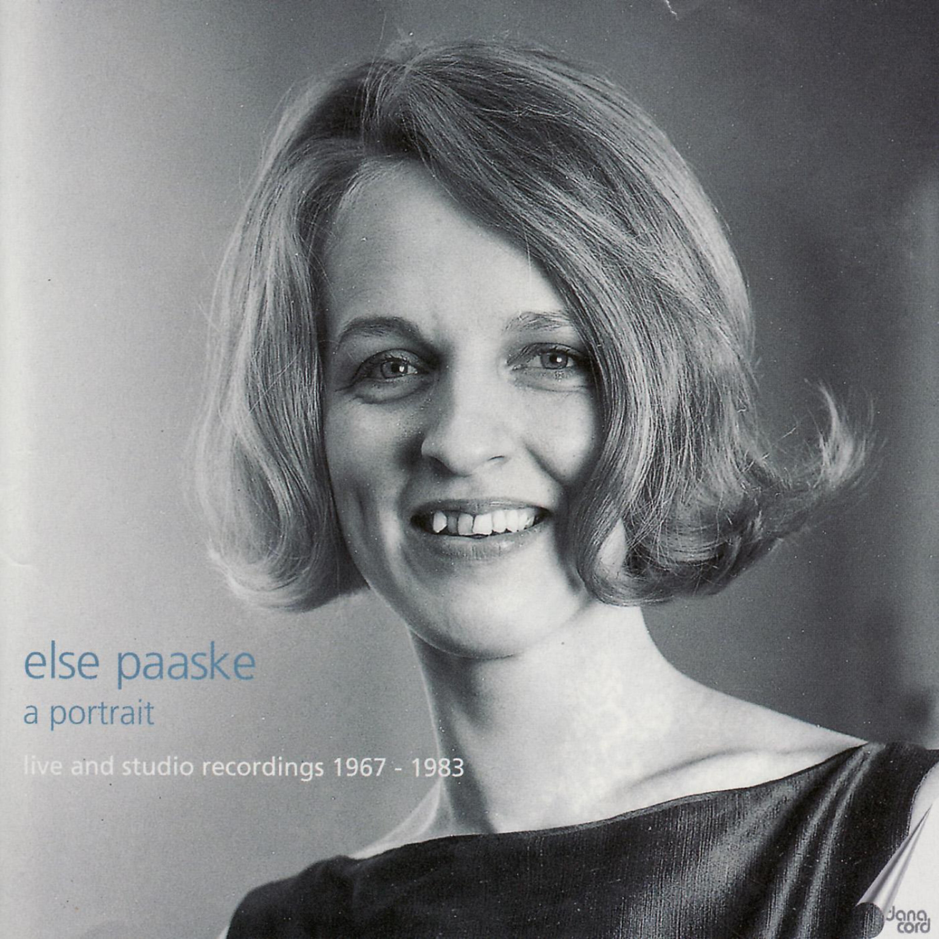 Релиз Else Paaske. A Portrait: Live and Studio Recordings 1967-1983