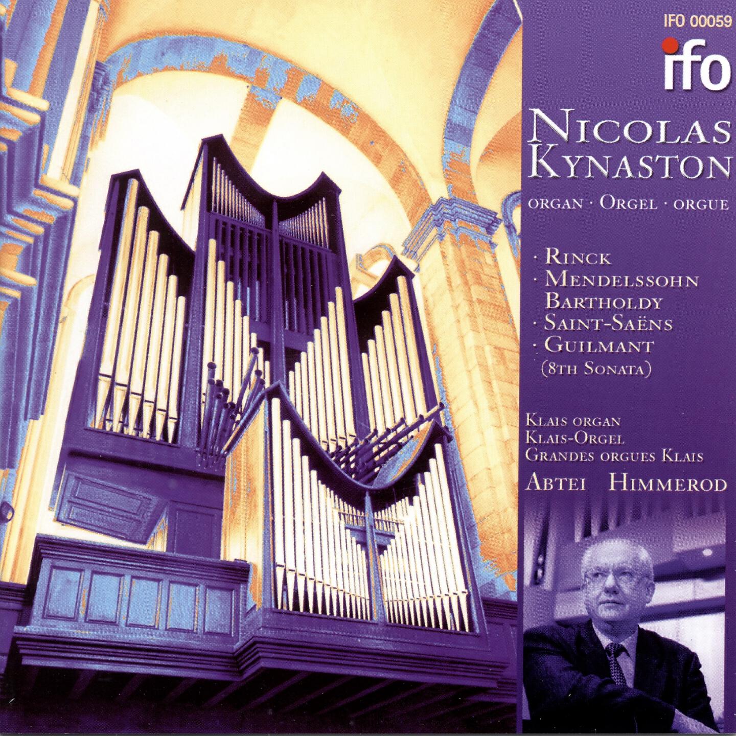Релиз Nicolas Kynaston: 40 Jahre Klais-Orgel Abtei Himmerod