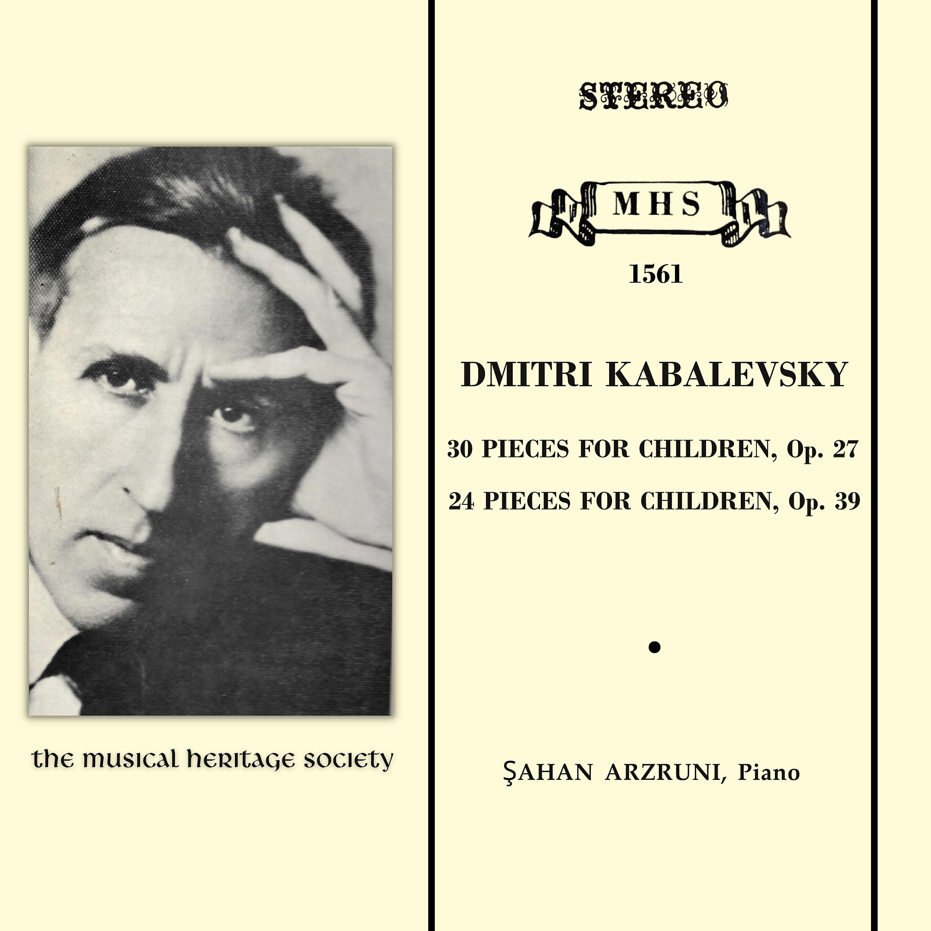 Релиз Kabalevsky: Pieces for Children