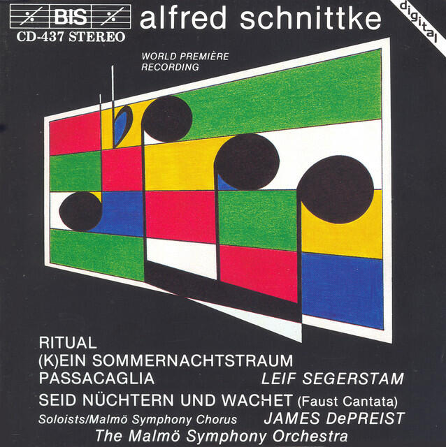 Релиз Schnittke: Faust Cantata