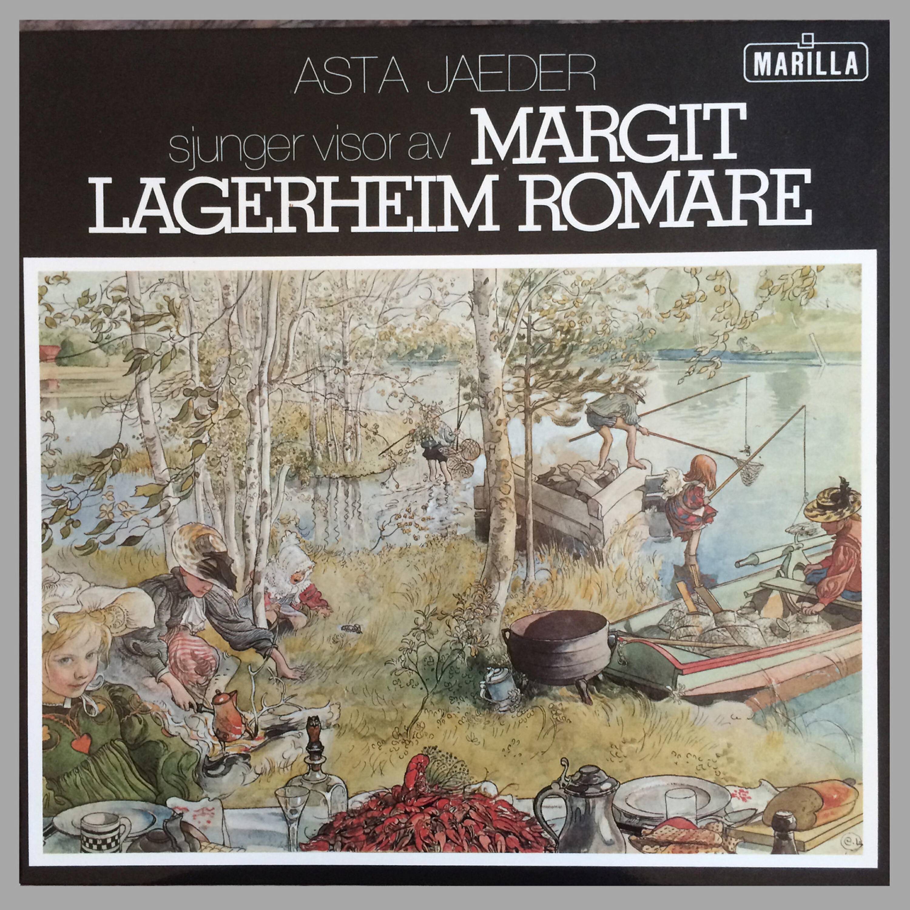 Релиз Asta Jaeder sjunger visor av Margit Lagerheim Romare