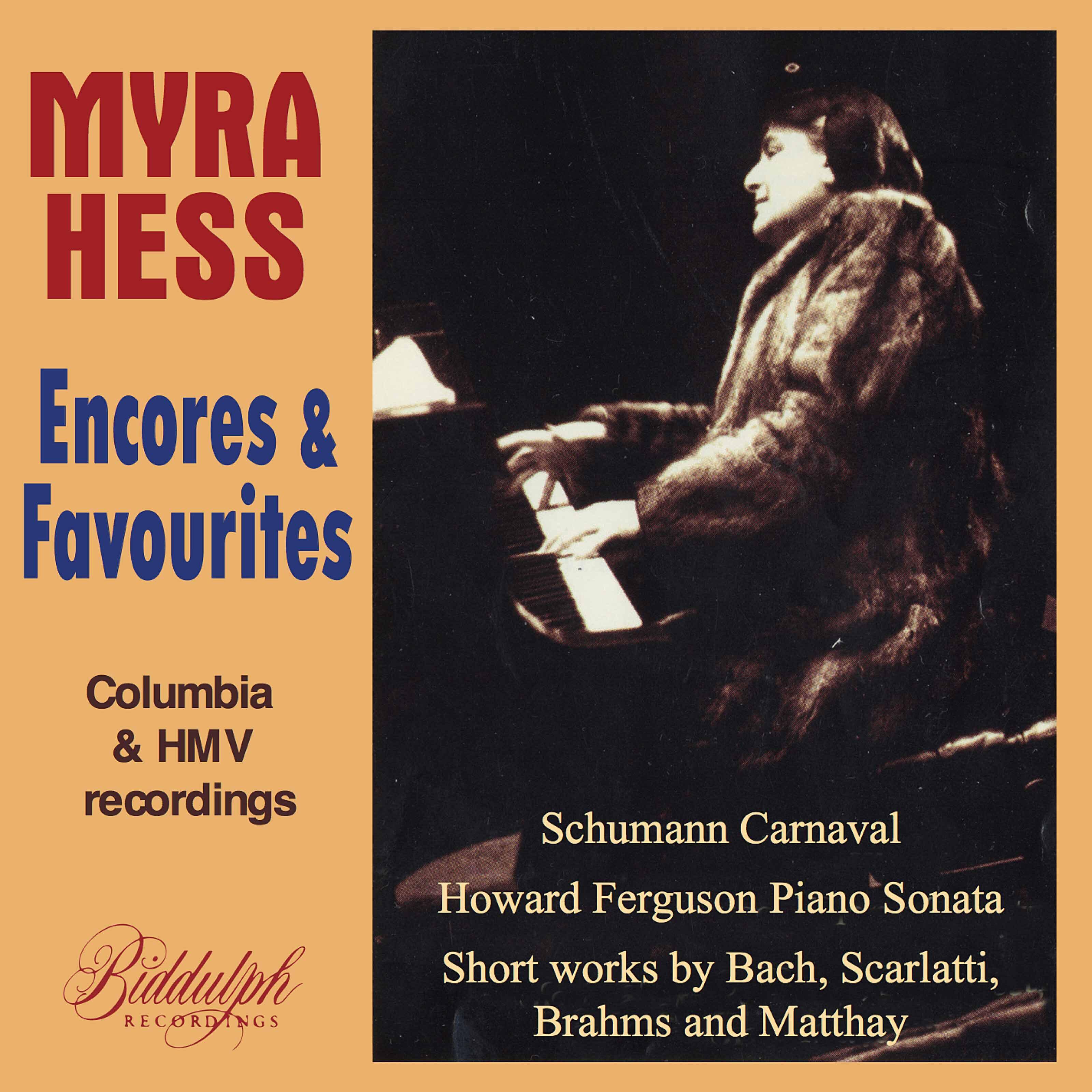 Релиз Schumann, Bach & Others: Piano Works