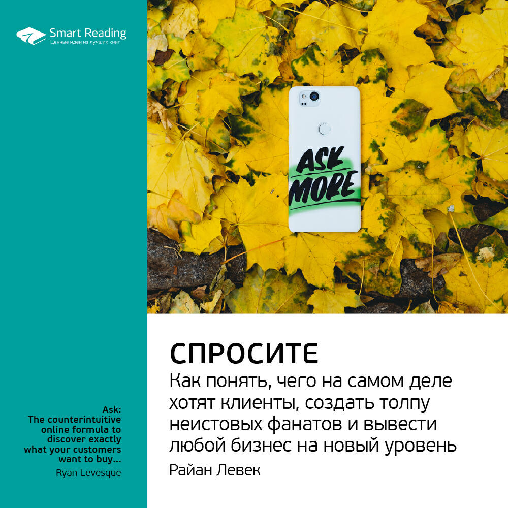 Книга Спросите. Как понять, чего на самом деле хотят клиенты, создать толпу неистовых фанатов и вывести любой бизнес на новый уровень. Райан Левек. Ключевые идеи книги