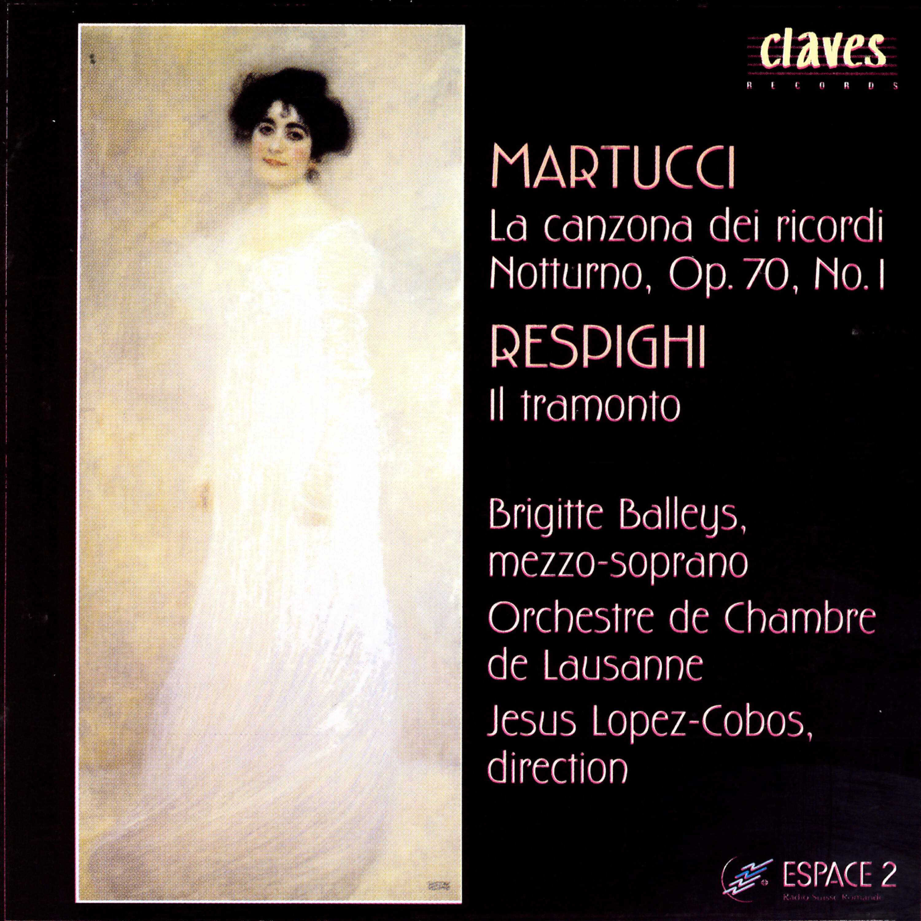 Релиз Martucci: La canzona dei ricordi - Notturno, Op. 70, No. 1 - Respighi: Il Tramonto