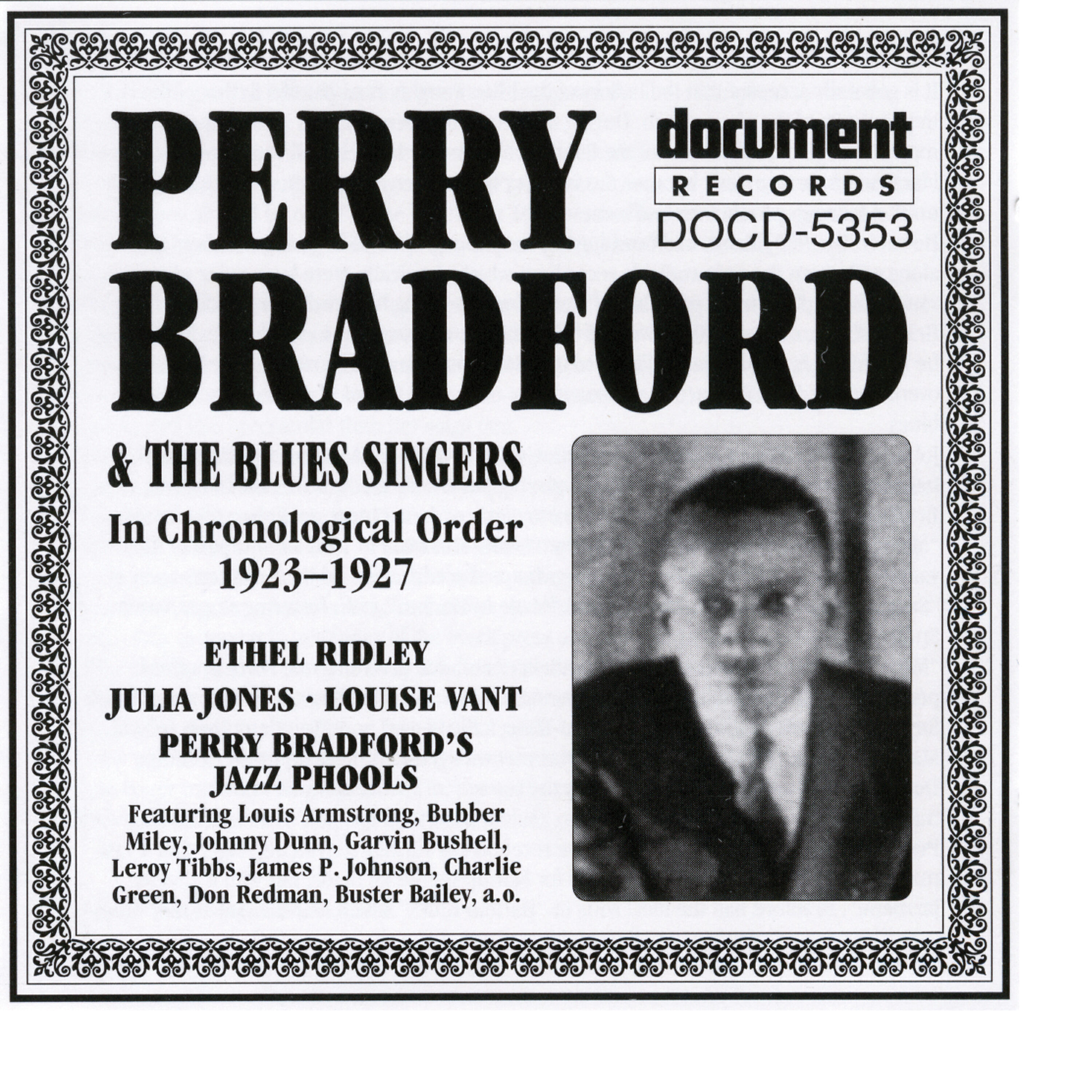 Релиз Perry Bradford & The Blues Singers (1923-1927)