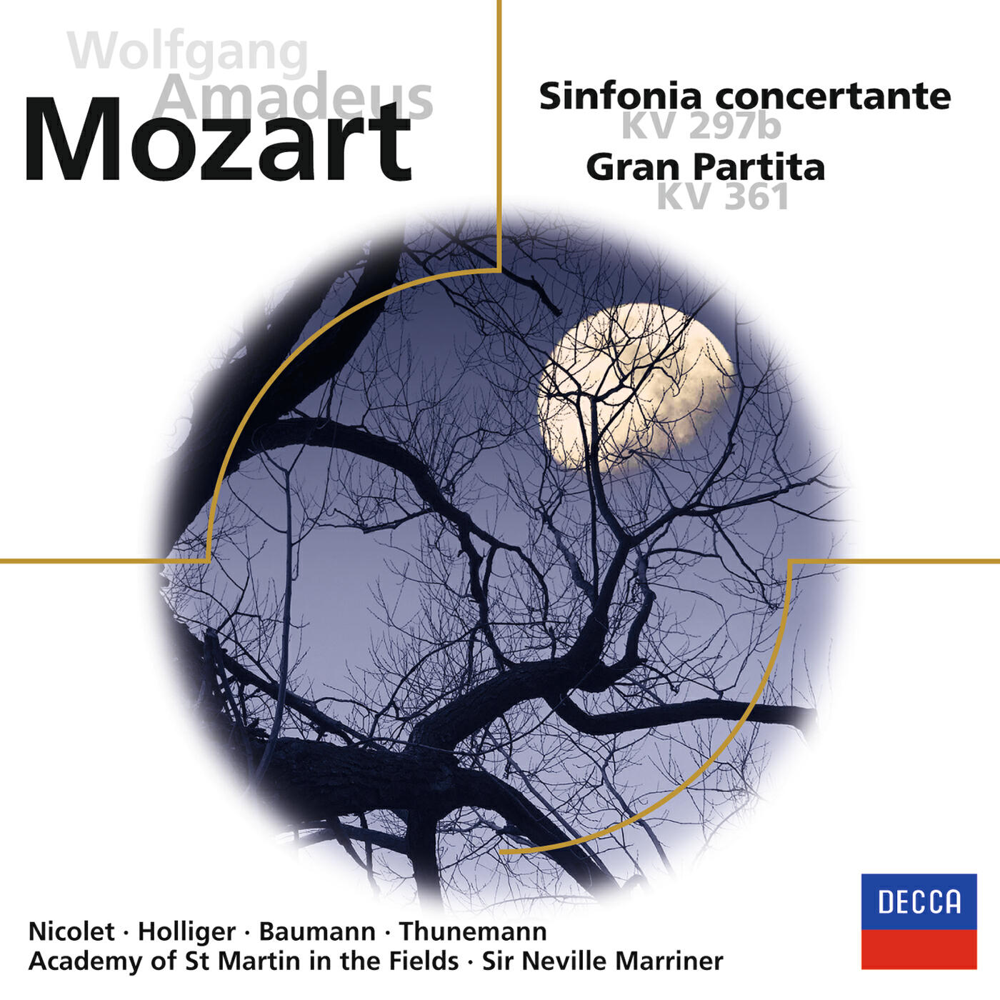 Релиз Mozart: Sinfonia concertante / Serenade Nr.10 "Gran Partita"