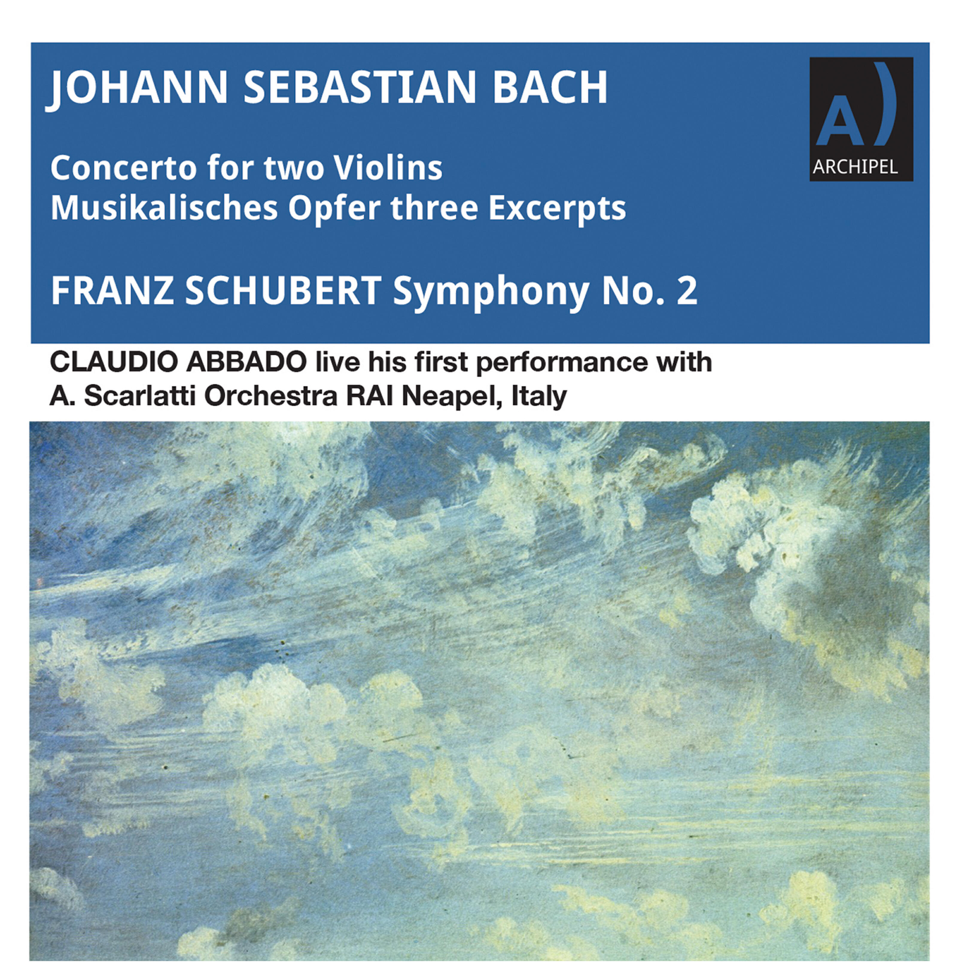 Релиз J.S. Bach & Schubert: Works for 2 Violins & Orchestra (Live)