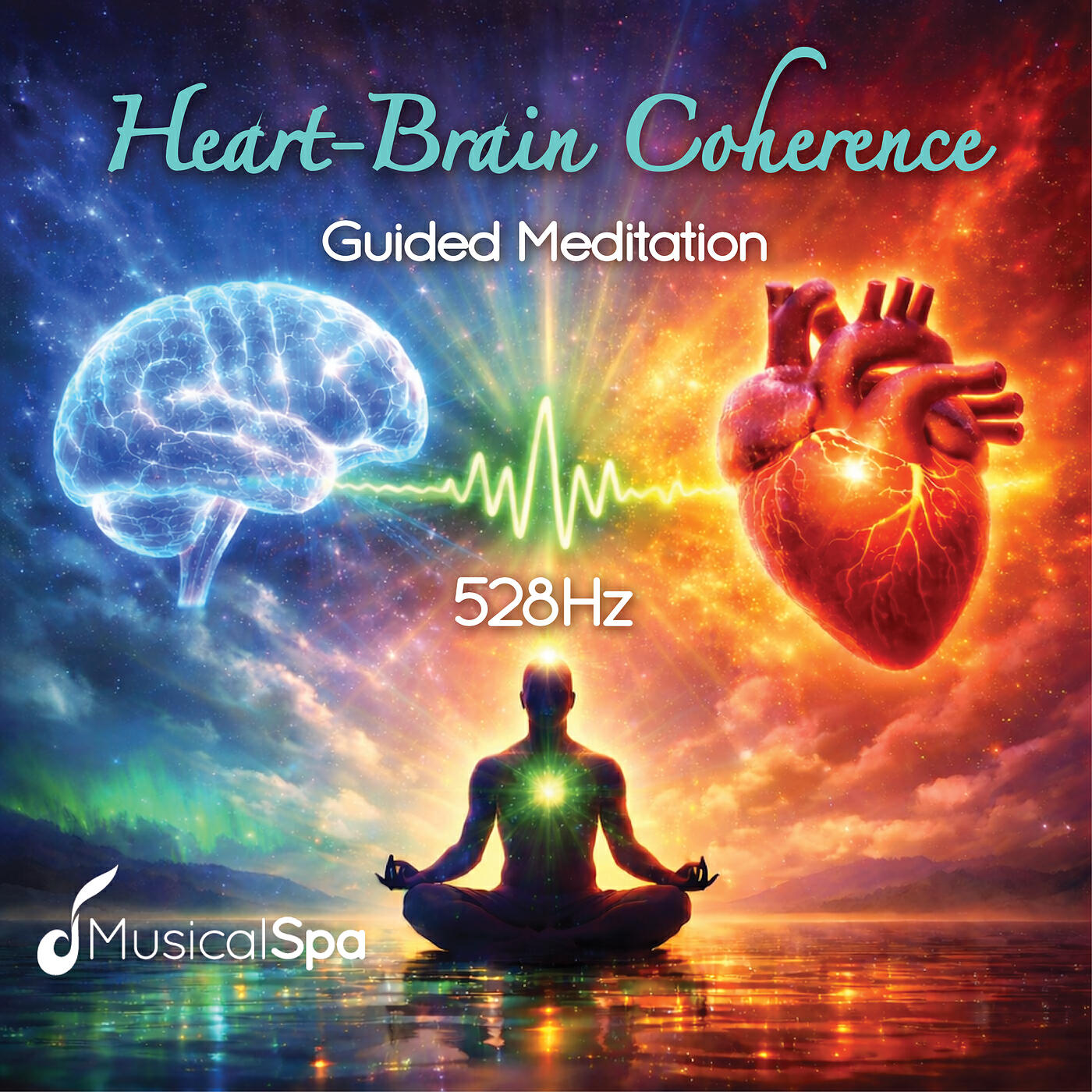 Релиз Heart Brain Coherence Guided Meditation 528hz