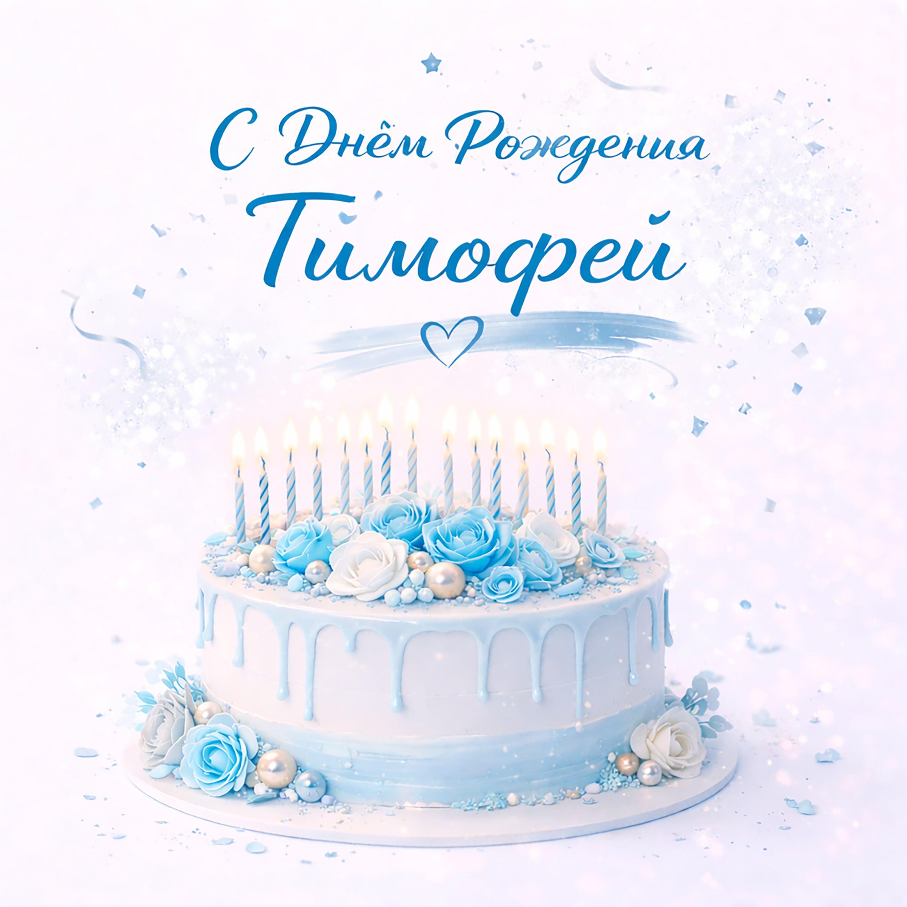 Релиз С днем рождения Тимофей