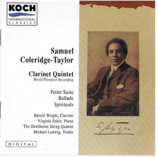 Релиз Coleridge-taylor: Clarinet Quintet In A (World Premiere Recording); Ballade For Violin & Piano; Petite Suite