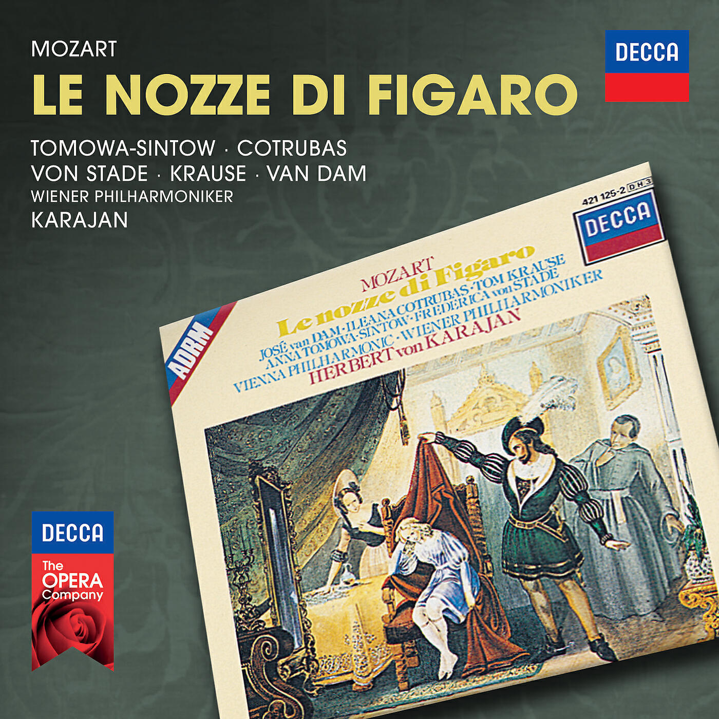 José Van Dam, Ileana Cotrubas, Wiener Philharmoniker, Herbert von Karajan - Mozart: Le nozze di Figaro / Act 1, K.492 - 