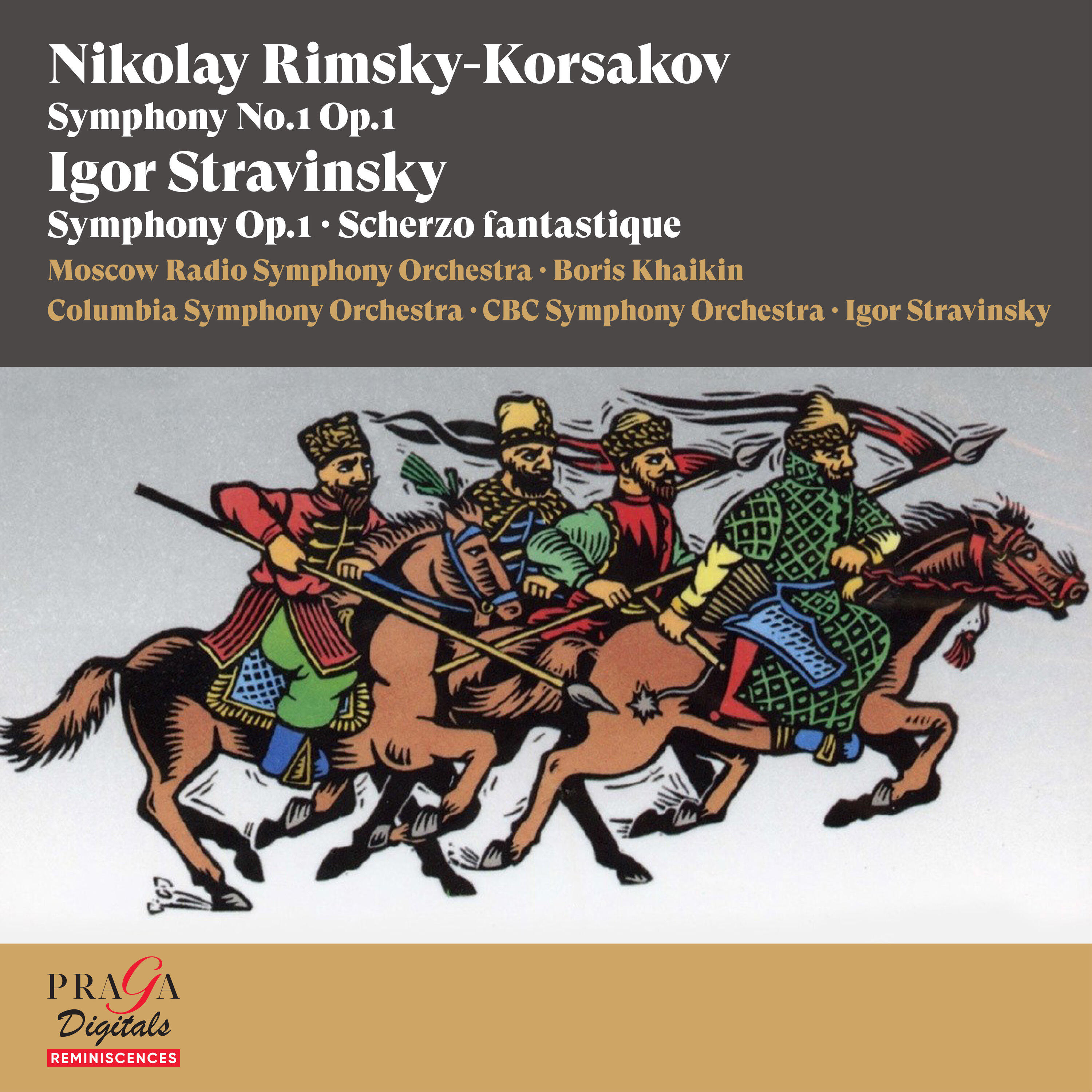 Релиз Nikolay Rimsky-Korsakov: Symphony No. 1 - Igor Stravinsky: Symphony, Op. 1