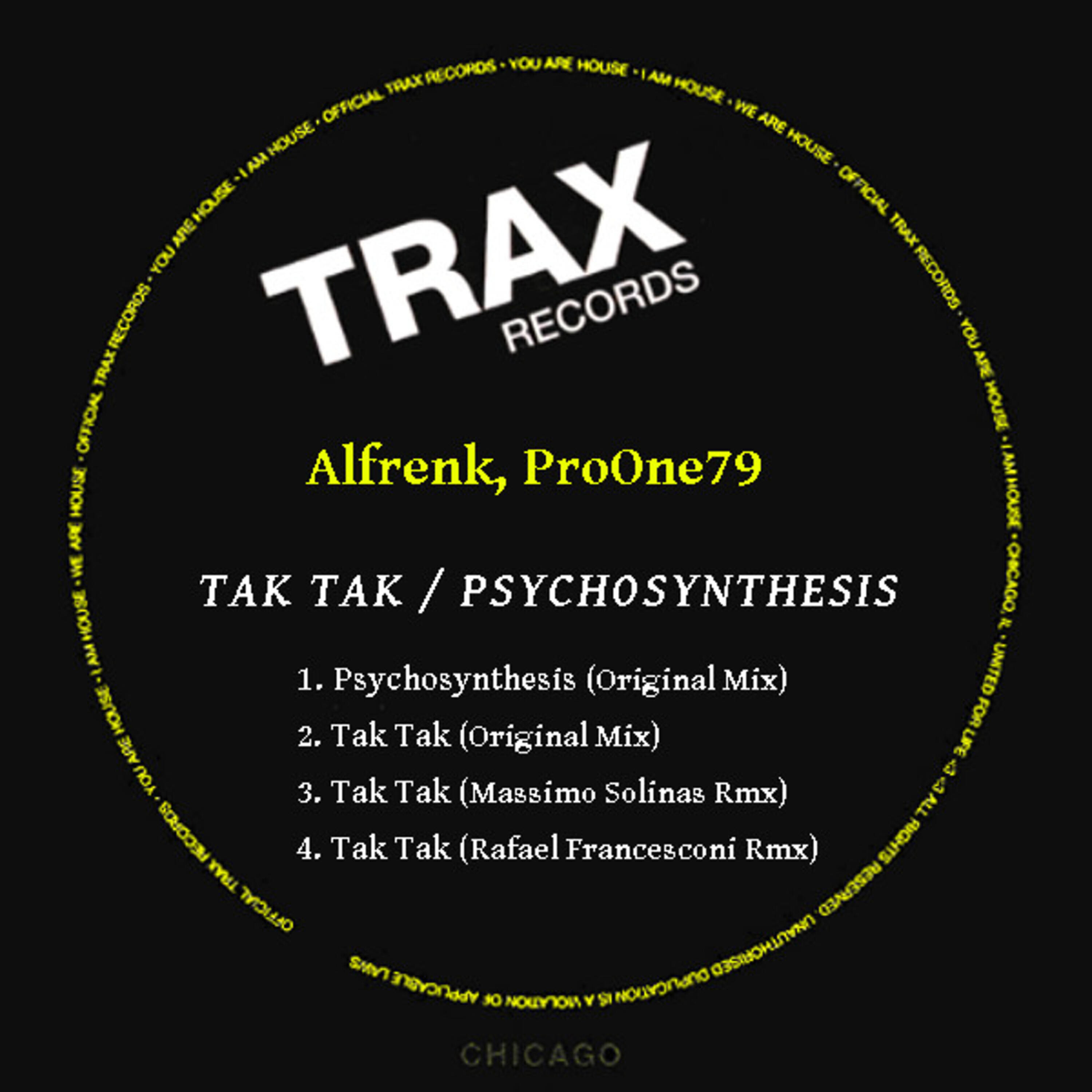 Релиз TAK TAK / PSYCOSYTHESIS