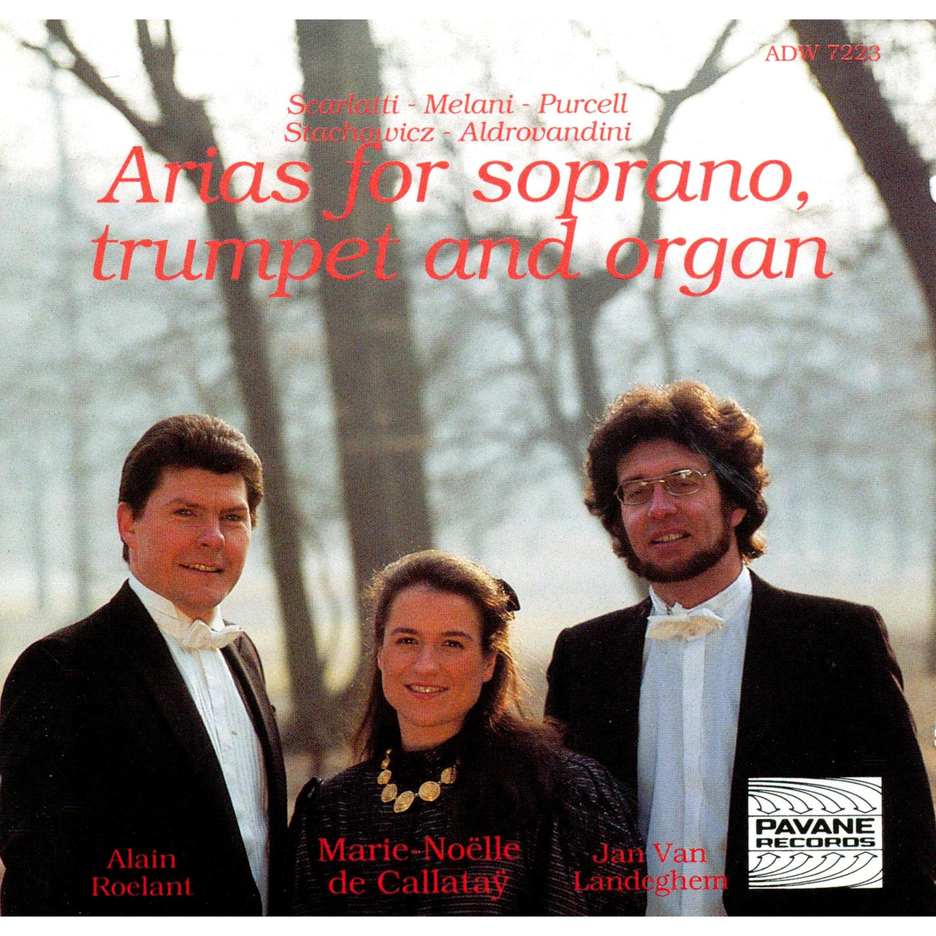 Релиз Arias for Soprano, Trumpet and Organ