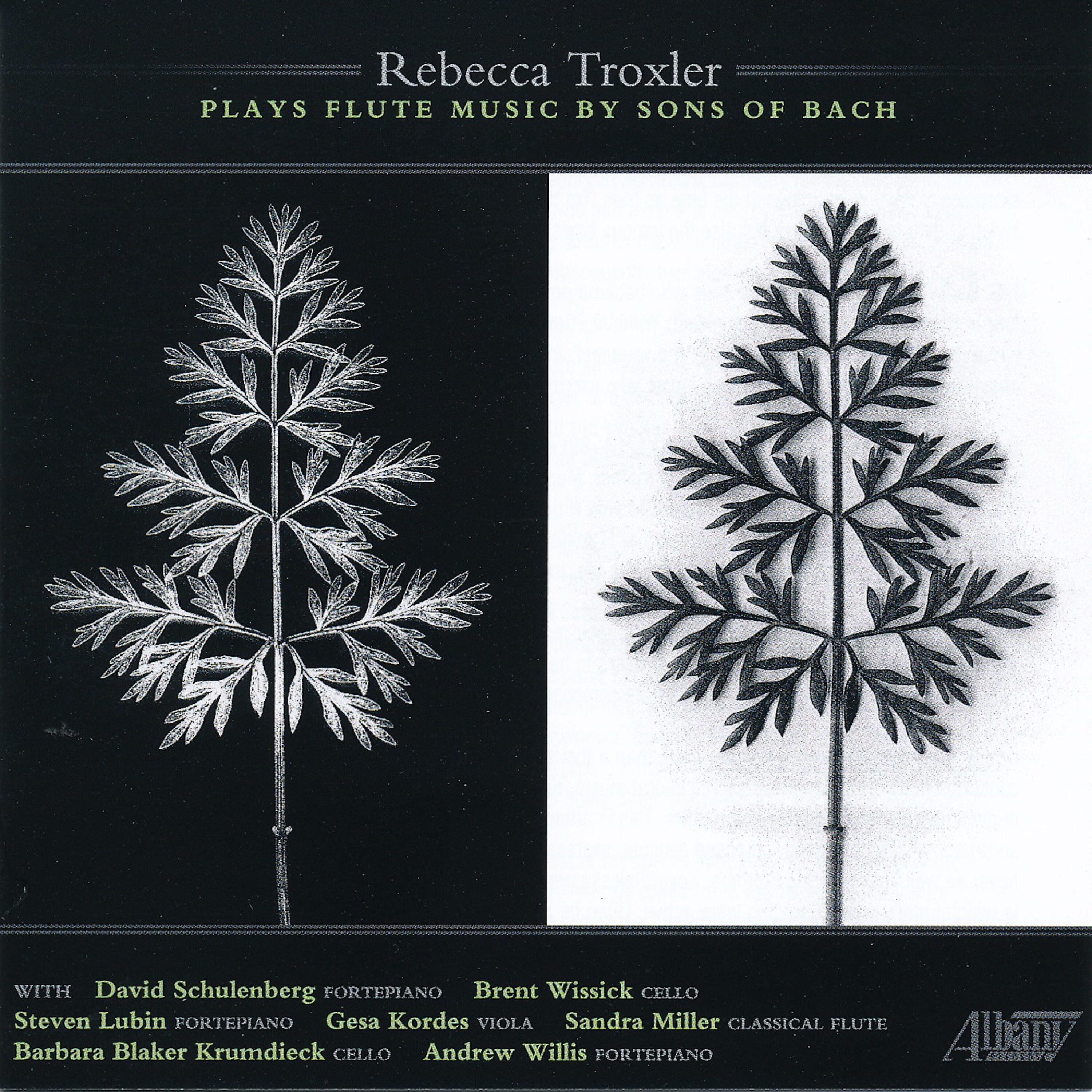Релиз Rebecca Troxler Plays Flute Music By the Sons of Bach