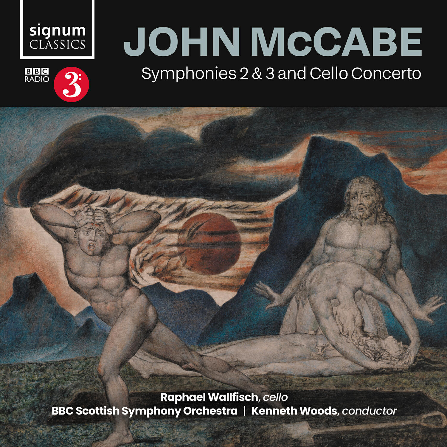 Релиз McCabe: Symphonies 2 & 3 and Cello Concerto
