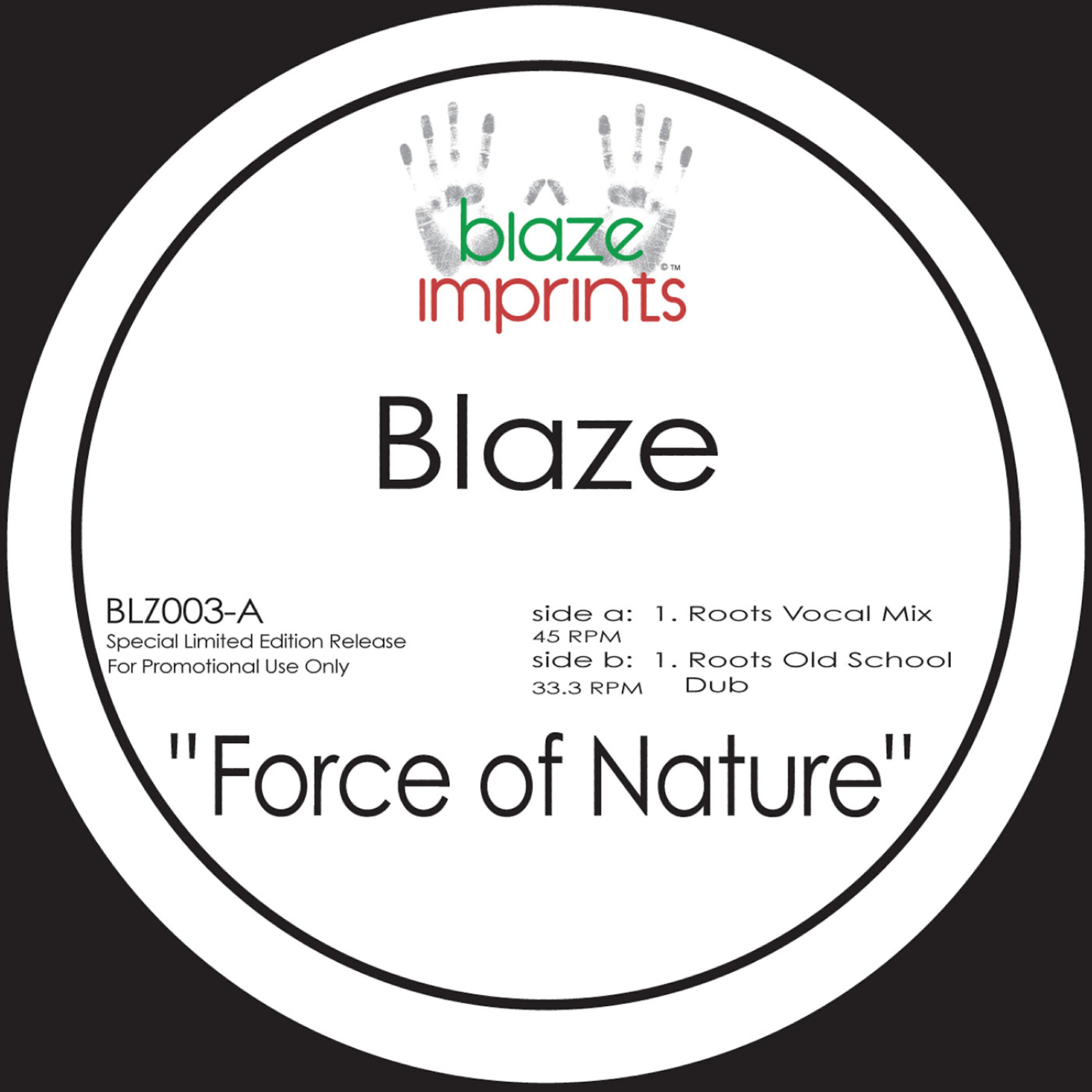 Blaze - Force of Nature (Roots Vocal Mix)