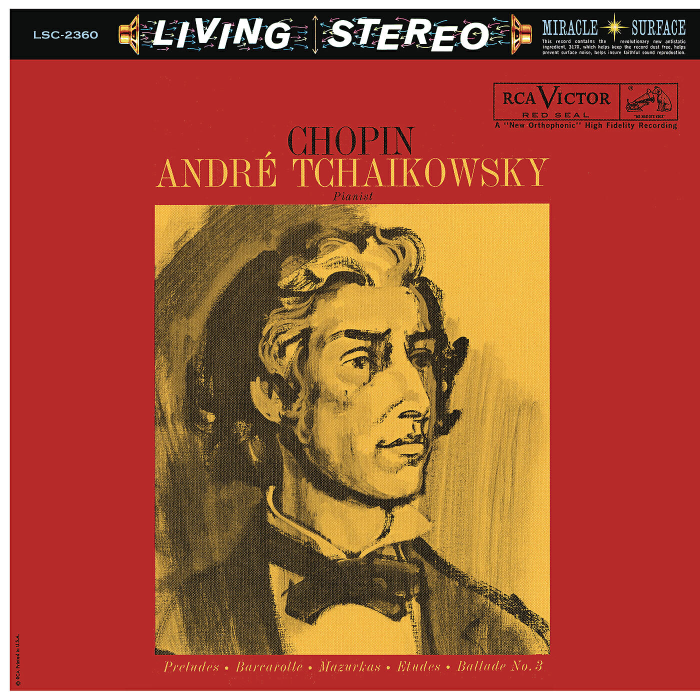 Релиз André Tchaikowsky Plays Chopin
