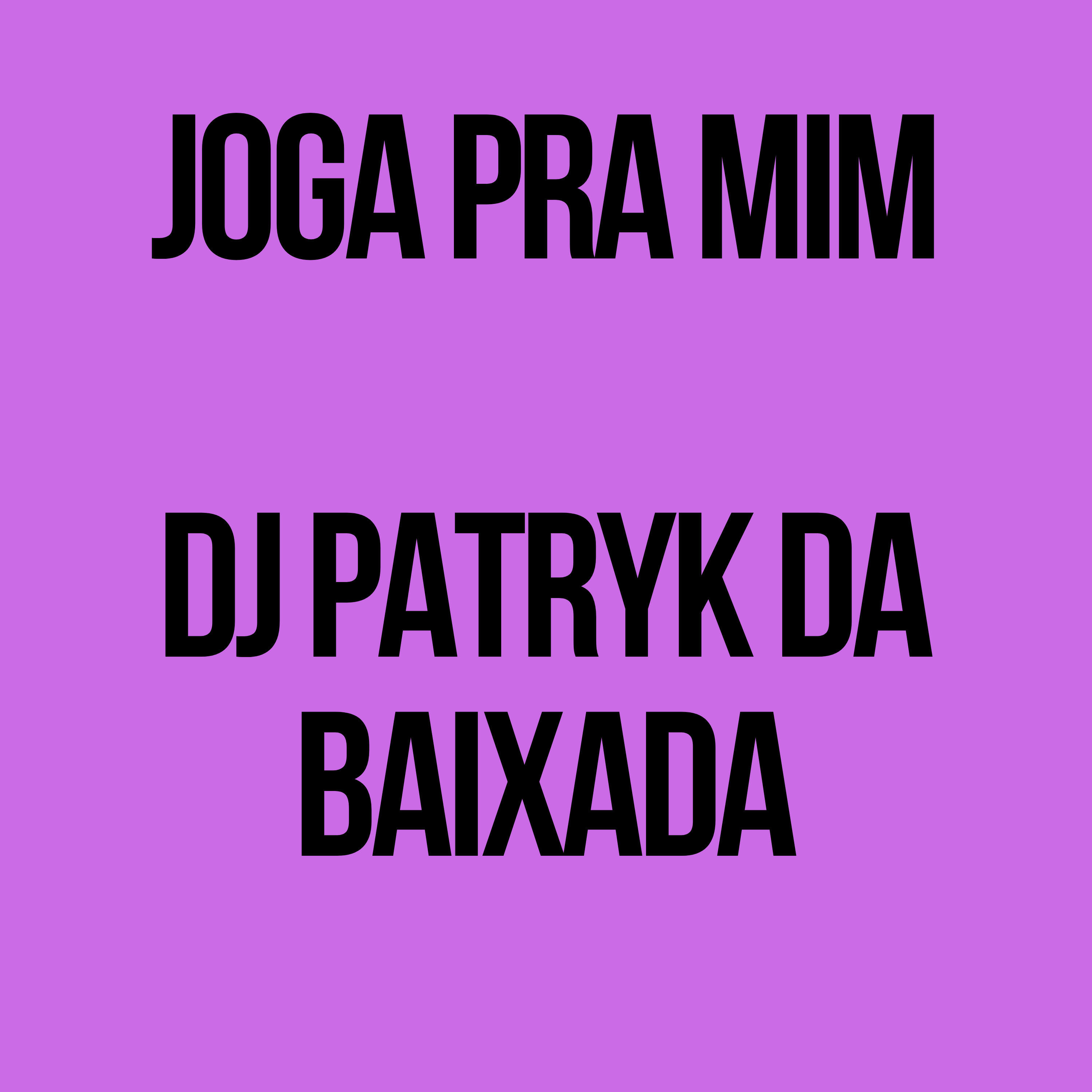Релиз Joga pra Mim