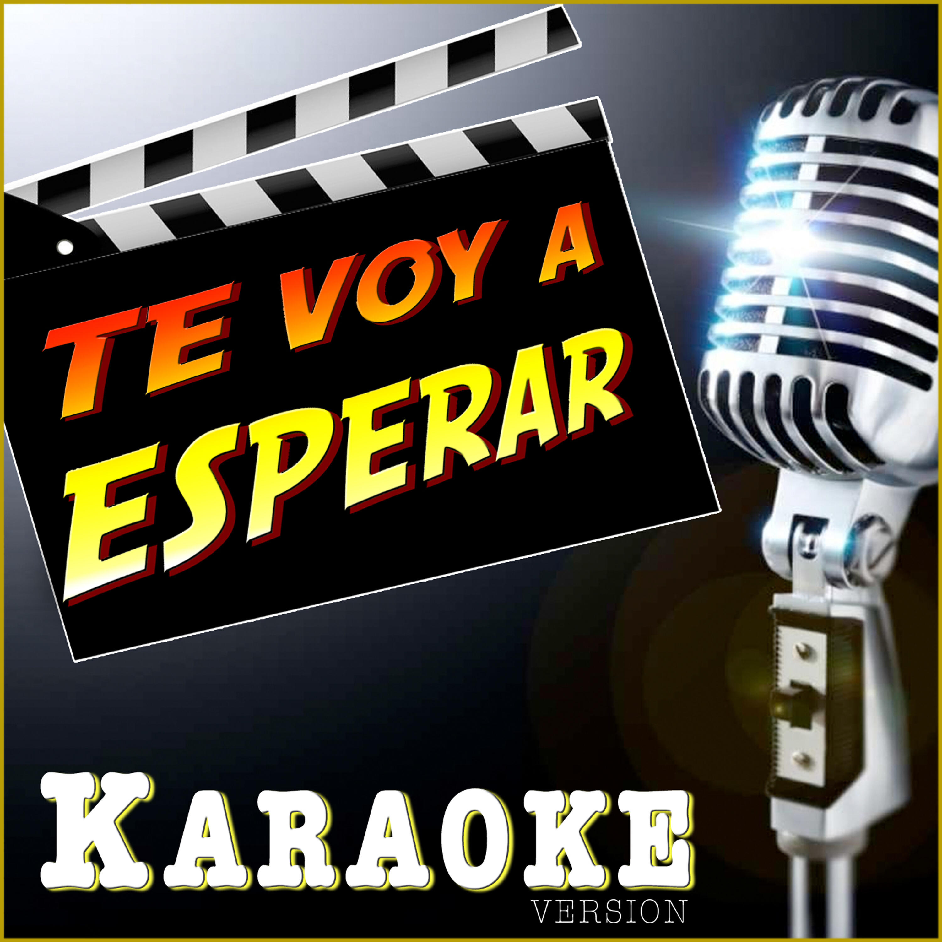 Релиз Te Voy a Esperar (Karaoke Version) - Single