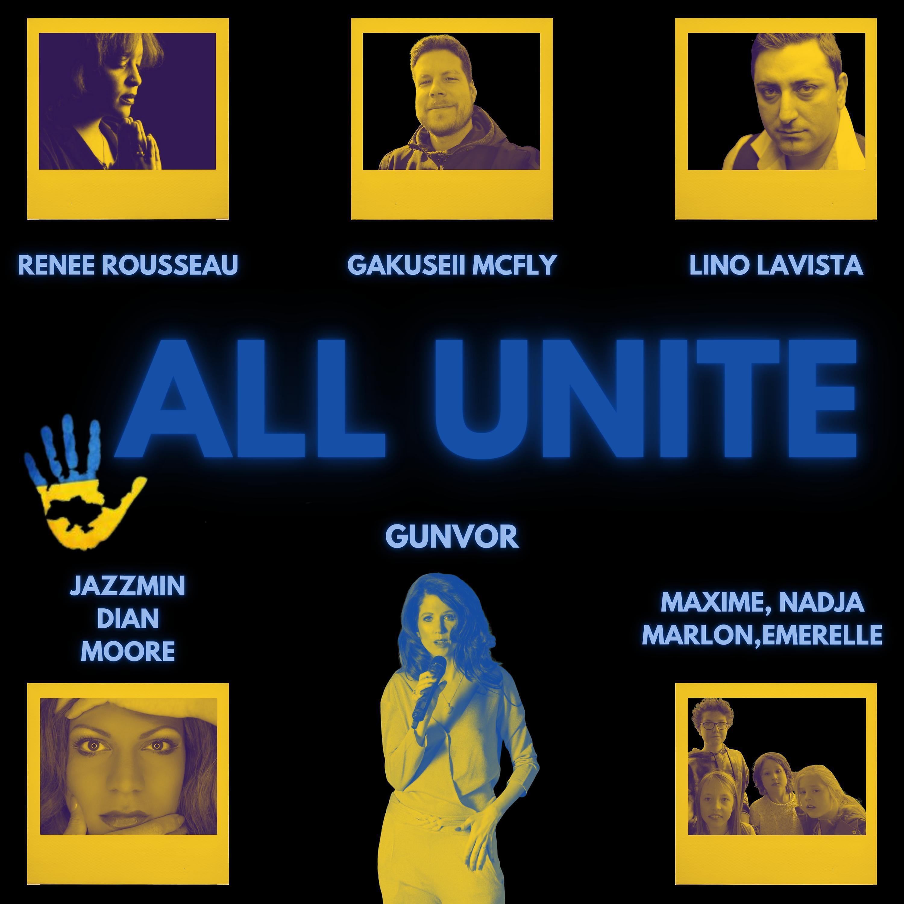 Релиз ALL UNITE (feat. GAKUSEII McFLY,Renée Rousseau,Peter Meyer,Jazzmin Dian Moore & Lino Lavista)