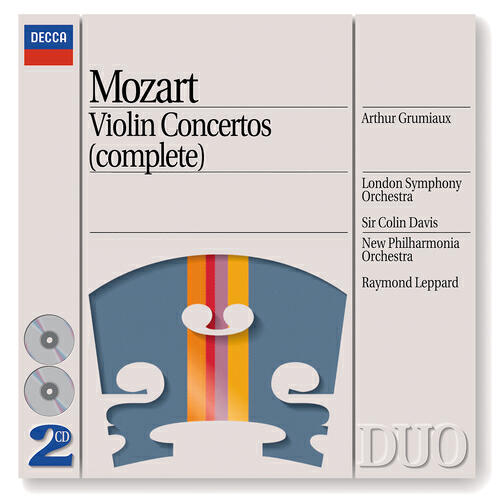 Релиз Mozart: Violin Concertos Nos. 1/5 etc.