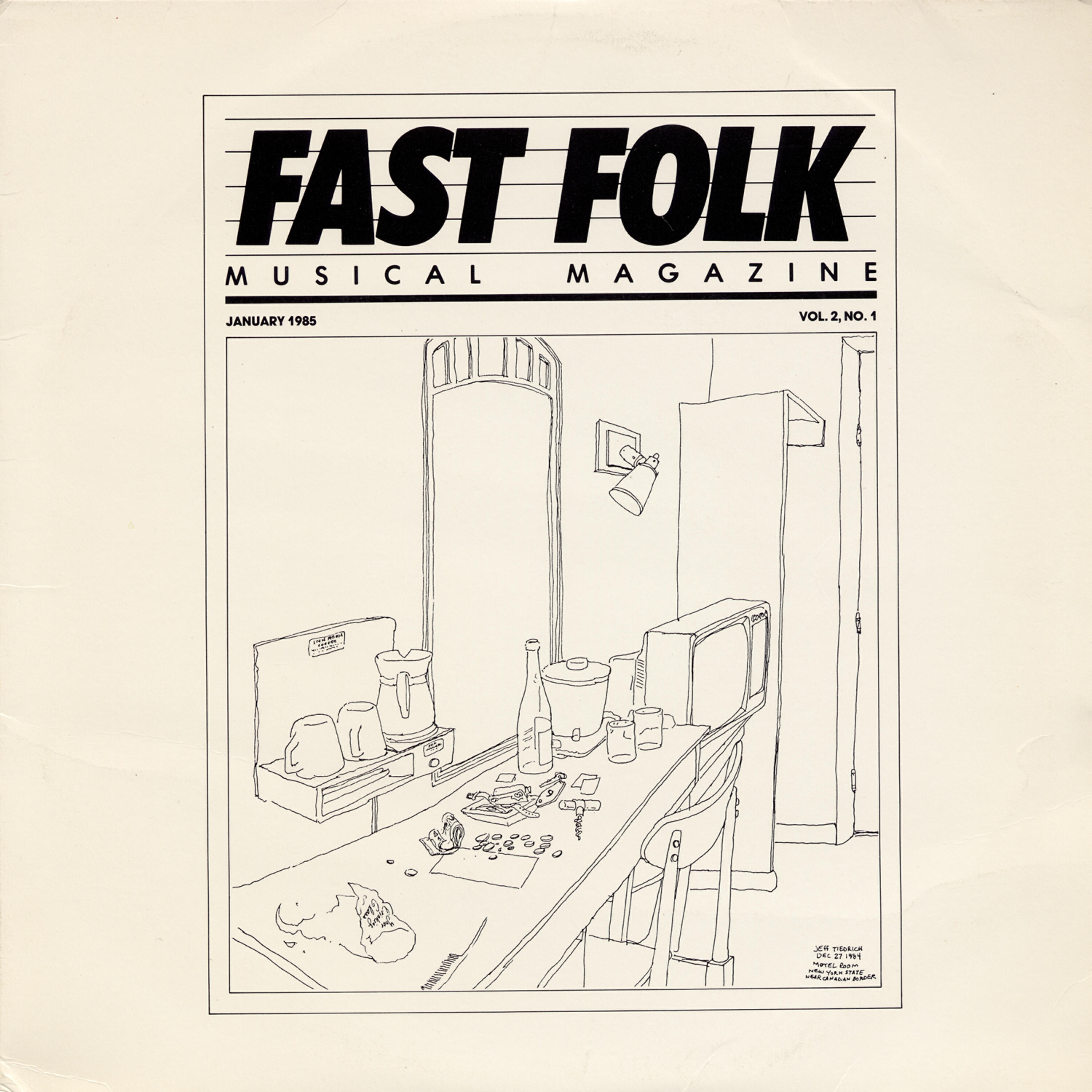 Релиз Fast Folk Musical Magazine (Vol. 2, No. 1)