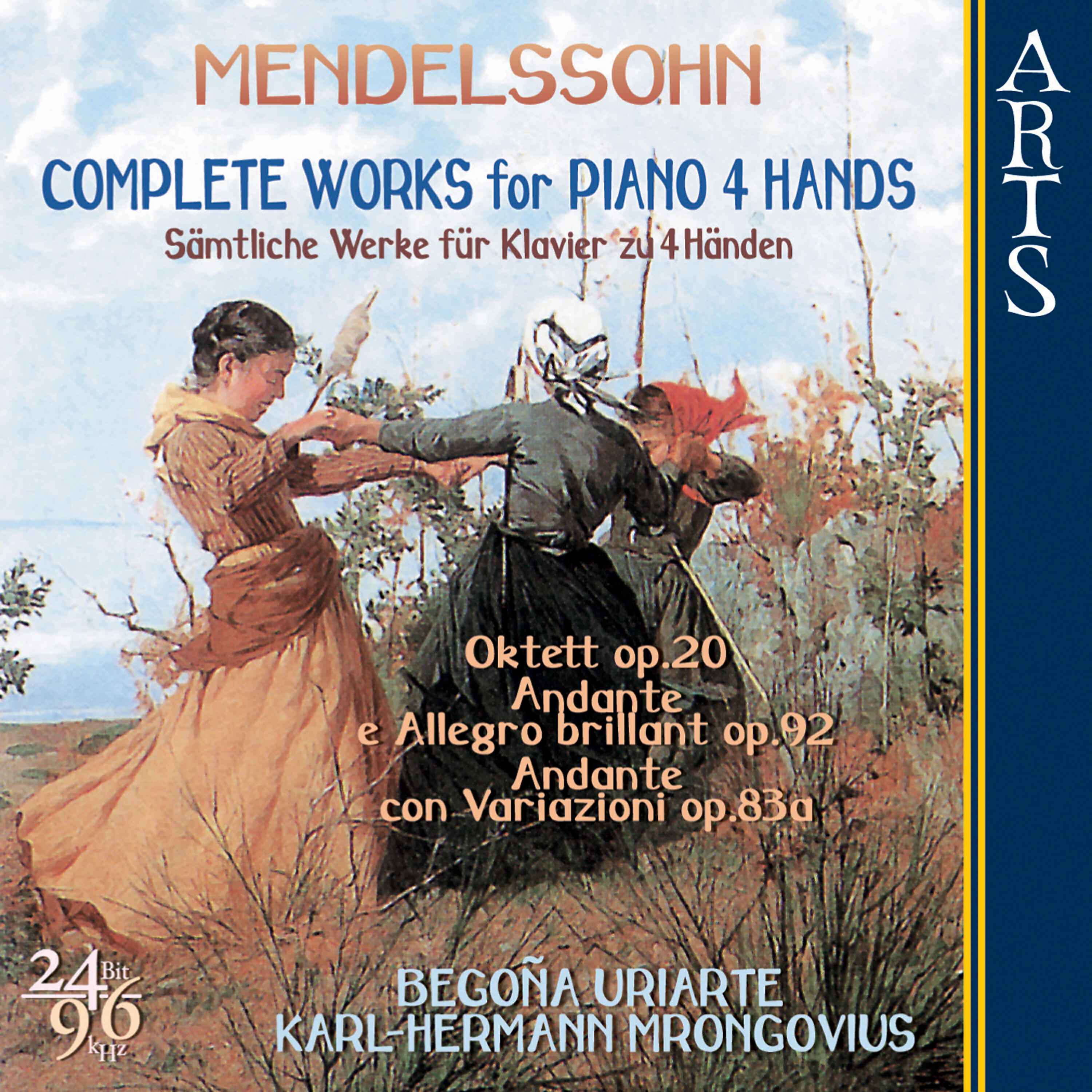 Релиз Mendelssohn-Bartholdy: Complete Works for Piano 4 Hands