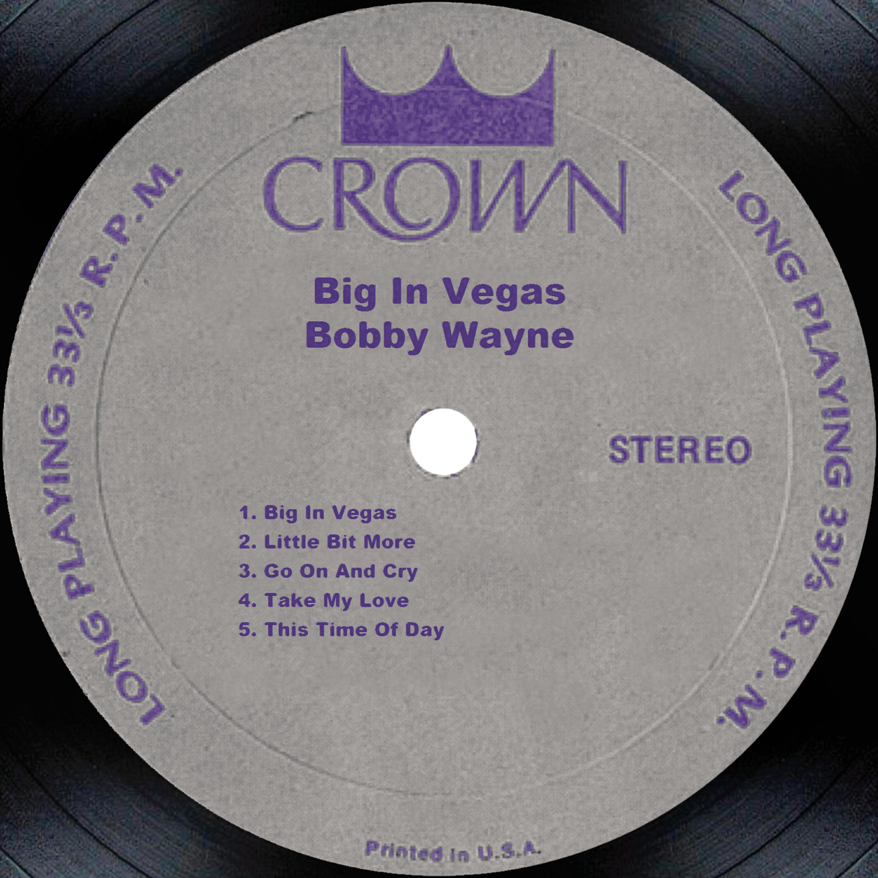 Релиз Big In Vegas