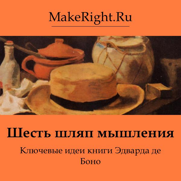 Книга Шесть шляп мышления