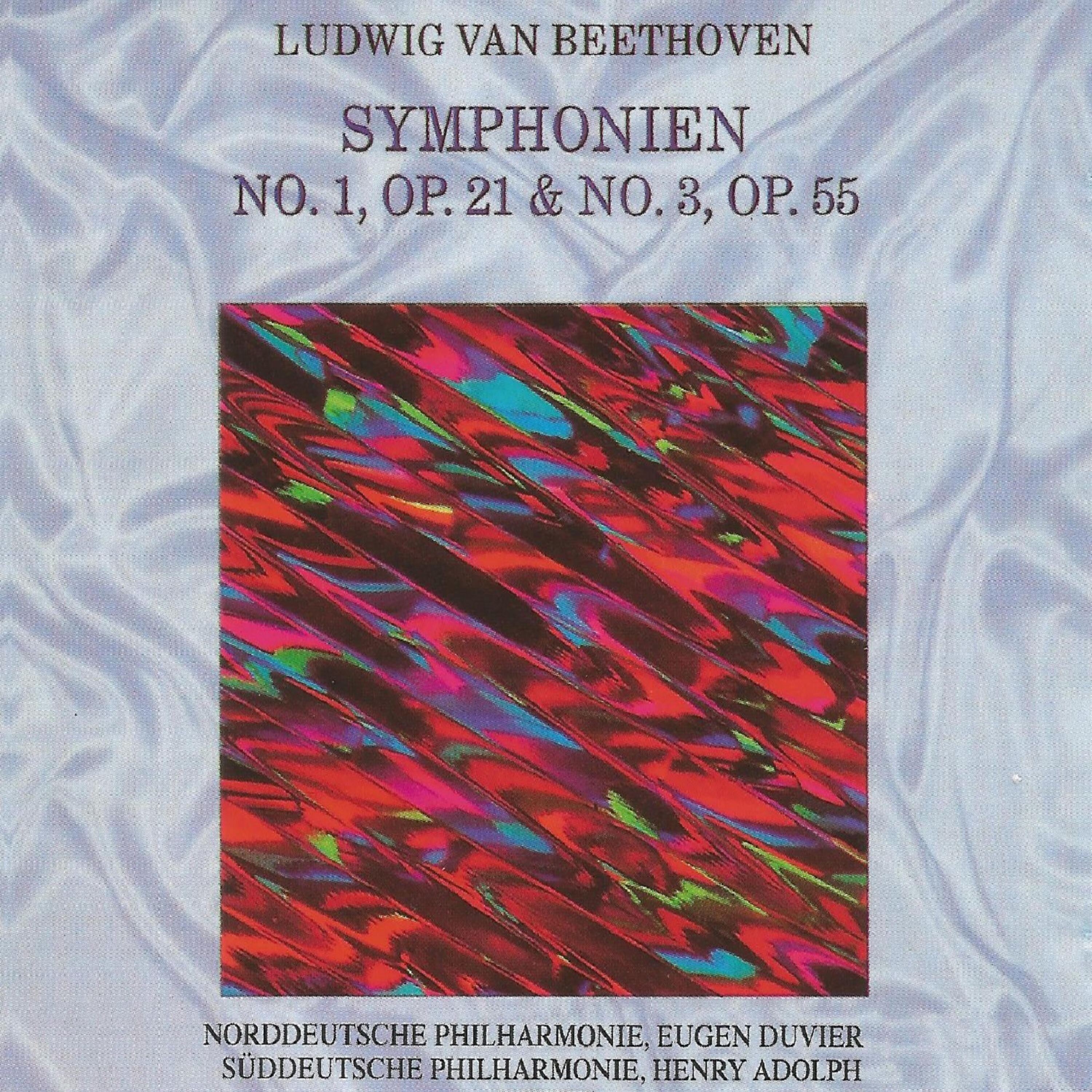 Релиз Ludwig Van Beethoven - Symphonien No. 1, No. 3