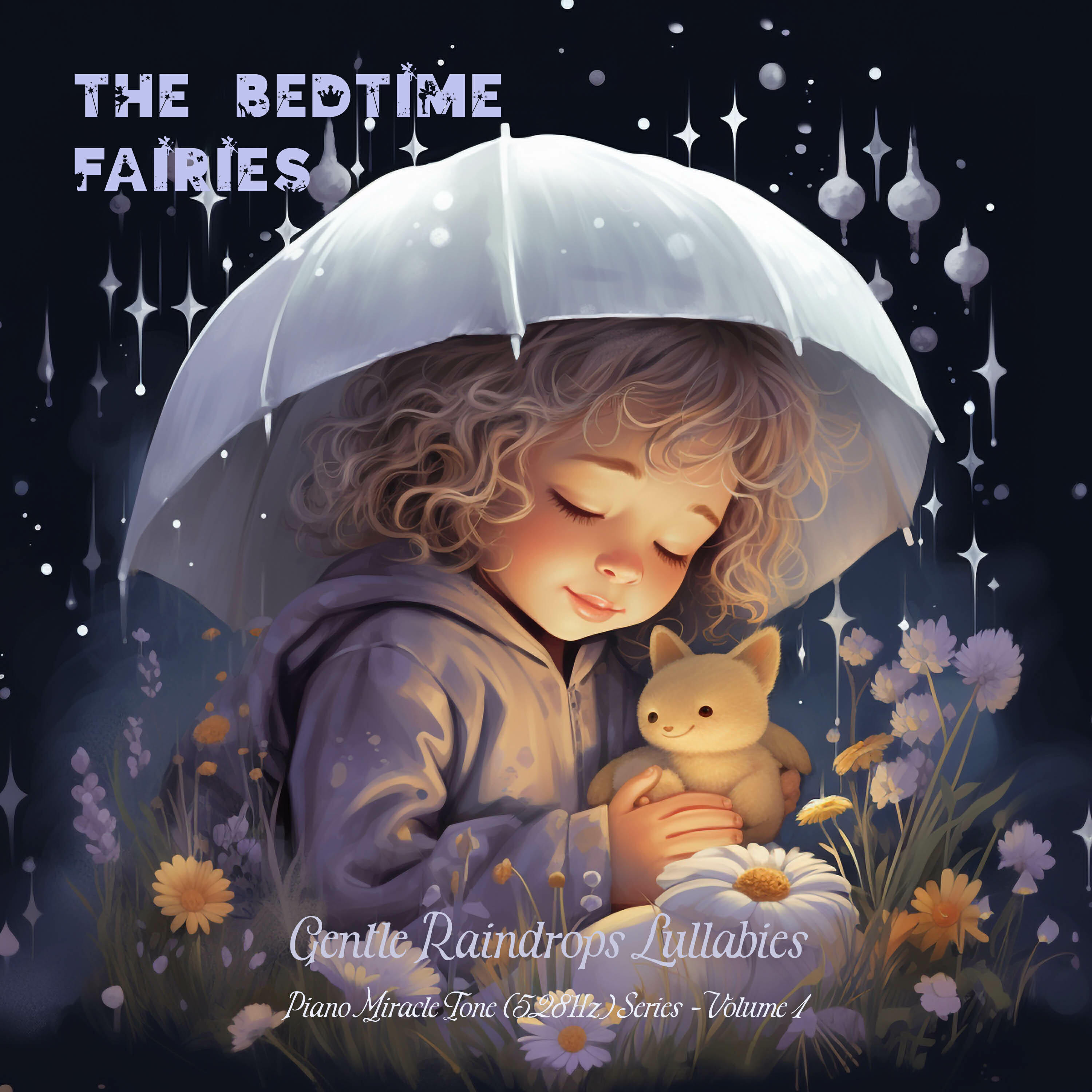 Релиз Gentle Raindrops Lullabies - Piano Miracle Tone (528 Hz) Series - Volume 1