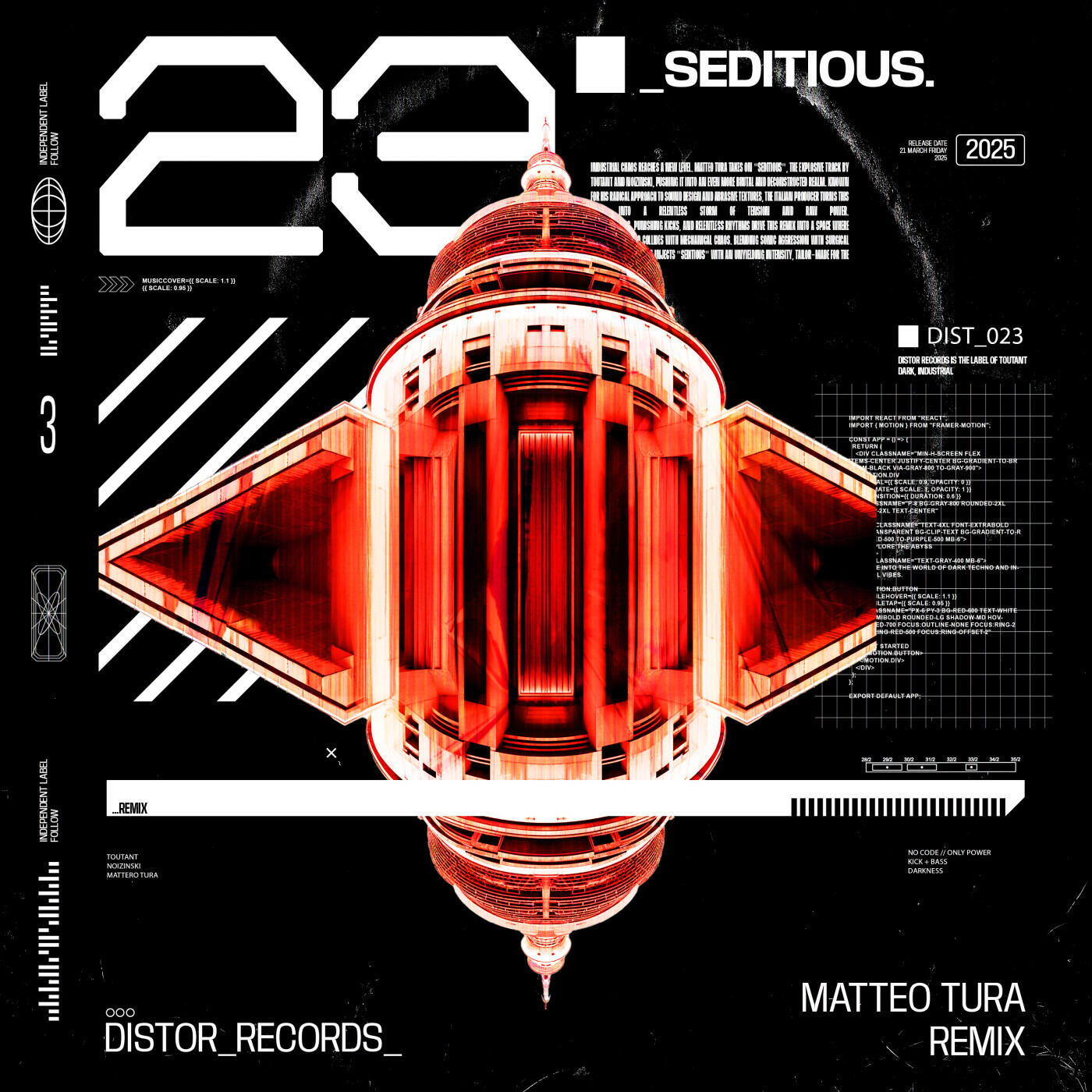 Релиз Seditious (Matteo Tura Remix)
