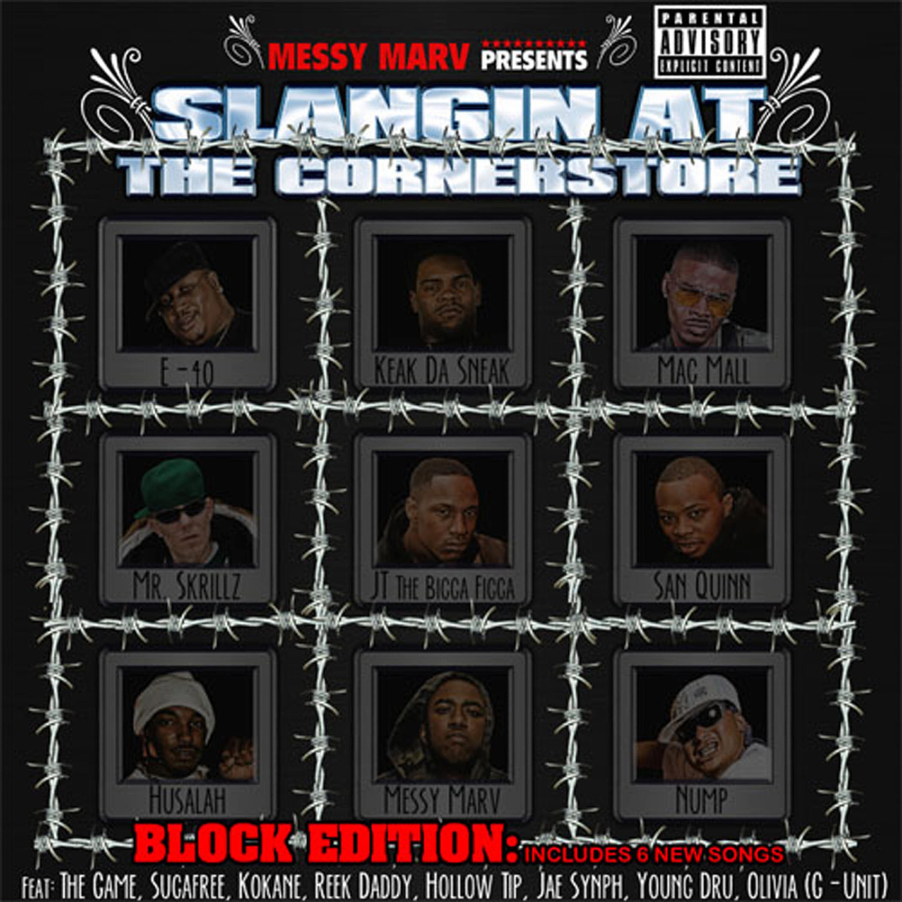 Релиз Messy Marv Presents Slangin At The Cornerstore - Block Edition