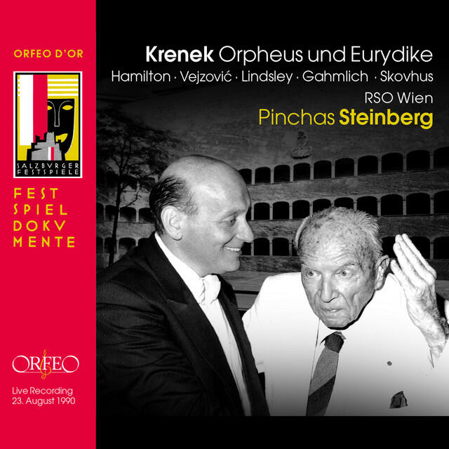 Постер альбома Krenek: Orpheus und Eurydike, Op. 21 (Live)