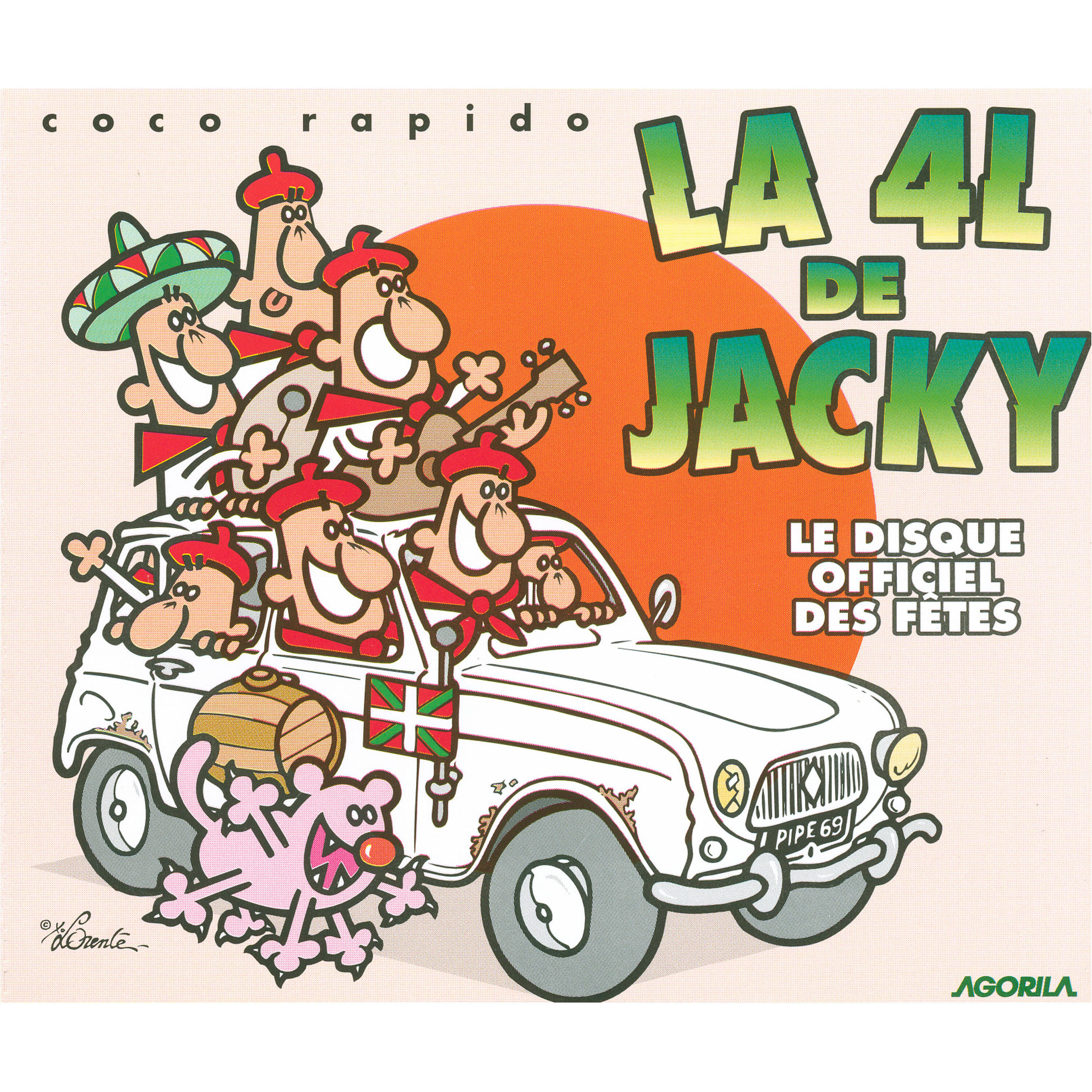 Релиз La 4L de Jacky - Le Disque Officiel Des Fêtes