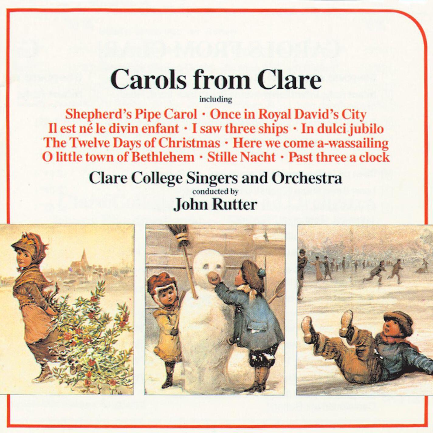Релиз Rutter: Carols from Clare