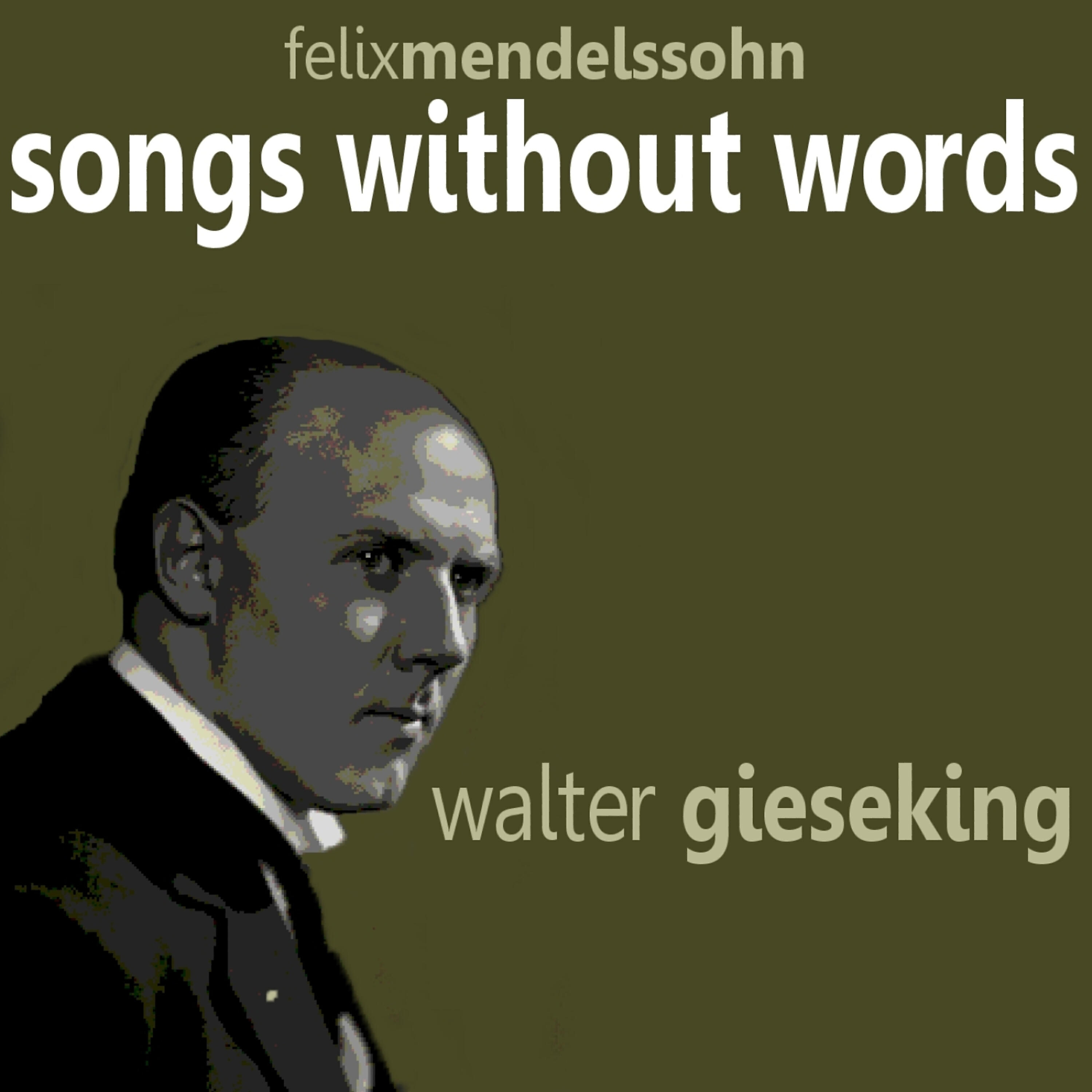 Постер альбома Mendelssohn: Songs Without Words