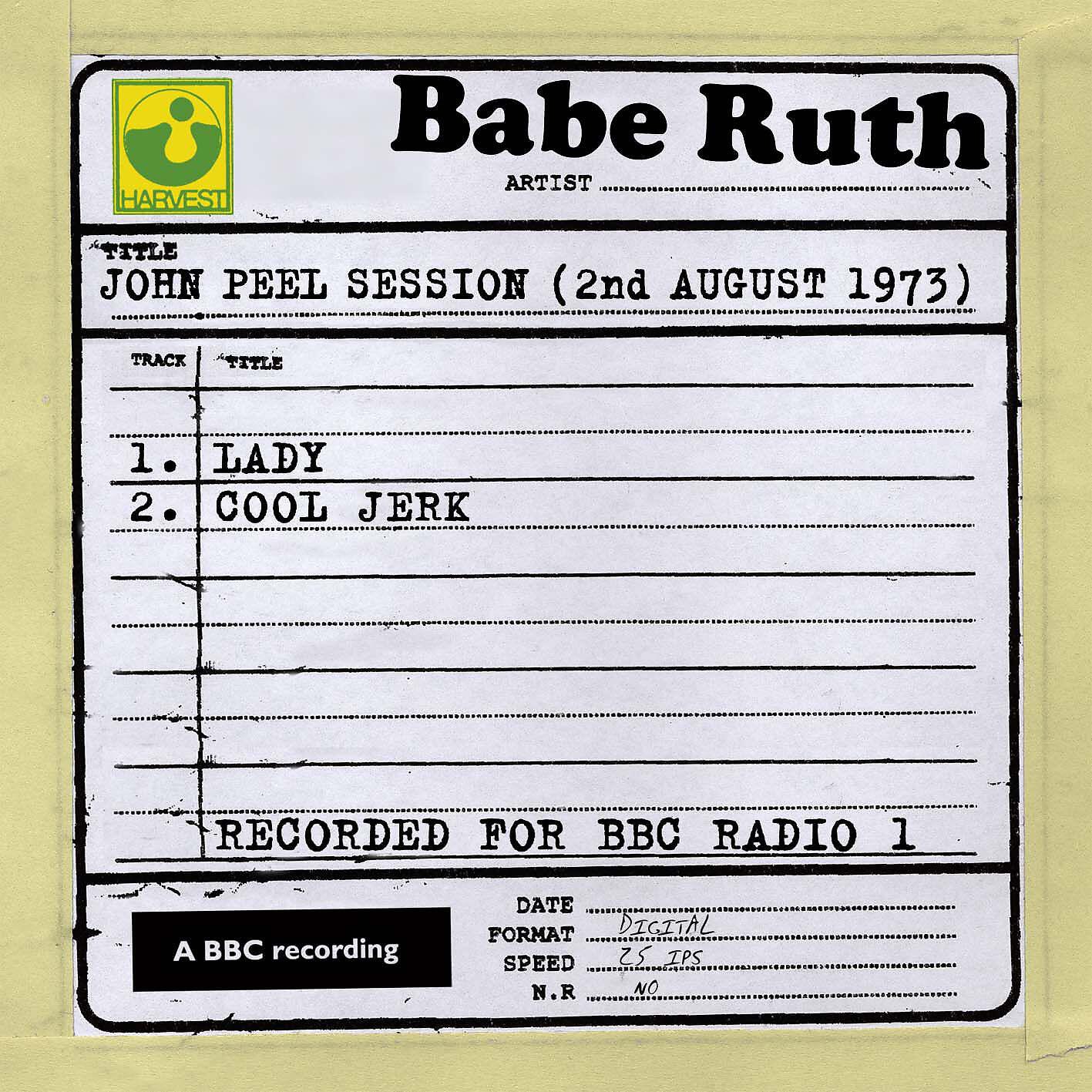 Релиз John Peel Session (2nd August 1973)