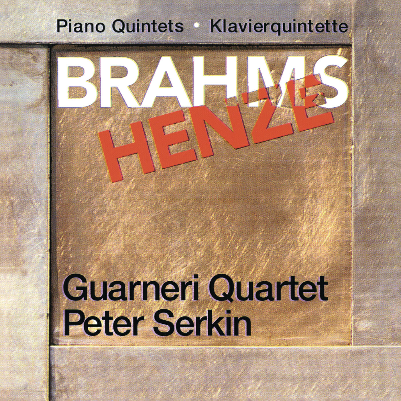 Релиз Brahms & Henze: Piano Quintets
