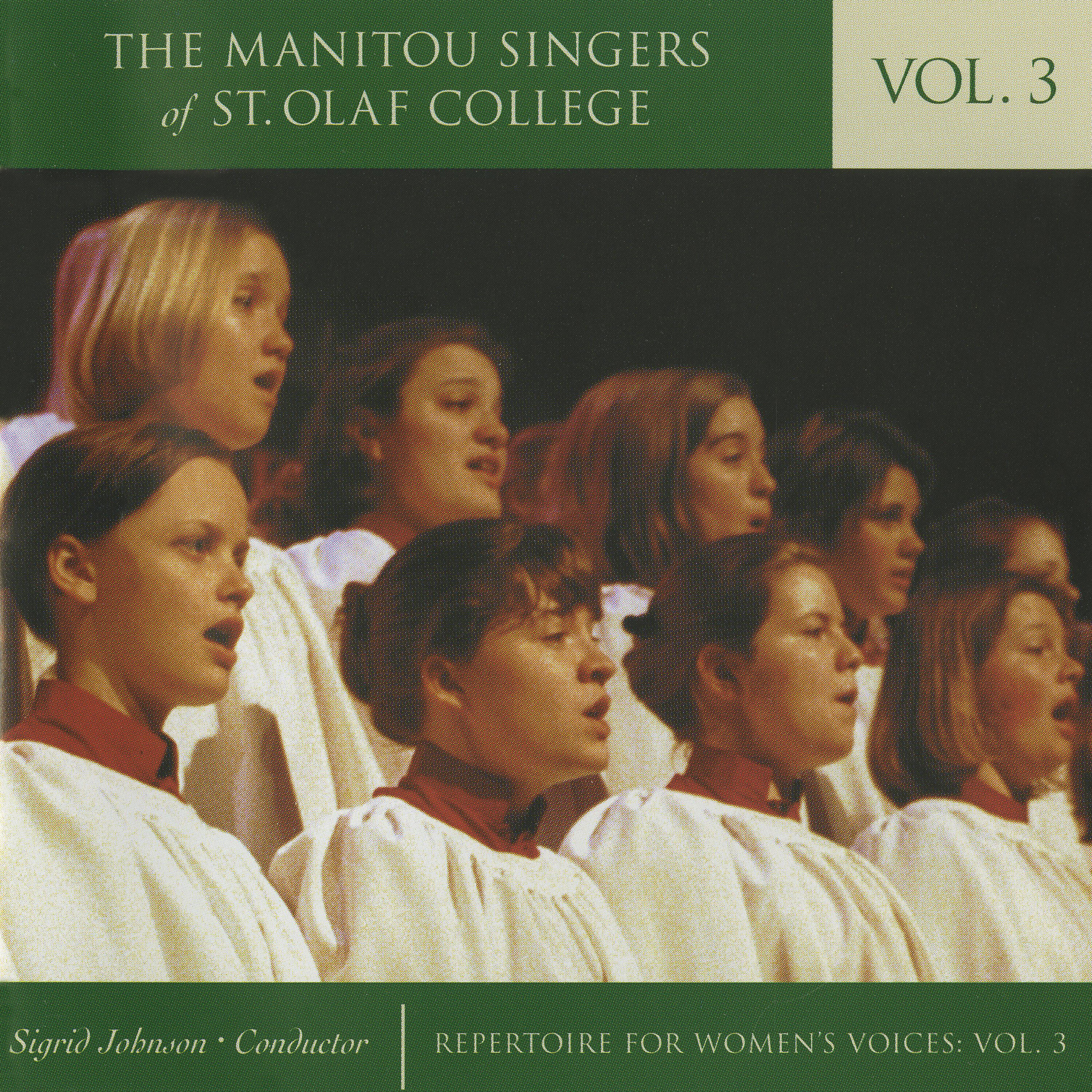 Релиз Repertoire for Women's Voices, Vol. 3