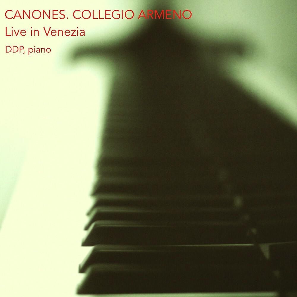 Релиз Canones. collegio armeno (Live in Venezia)